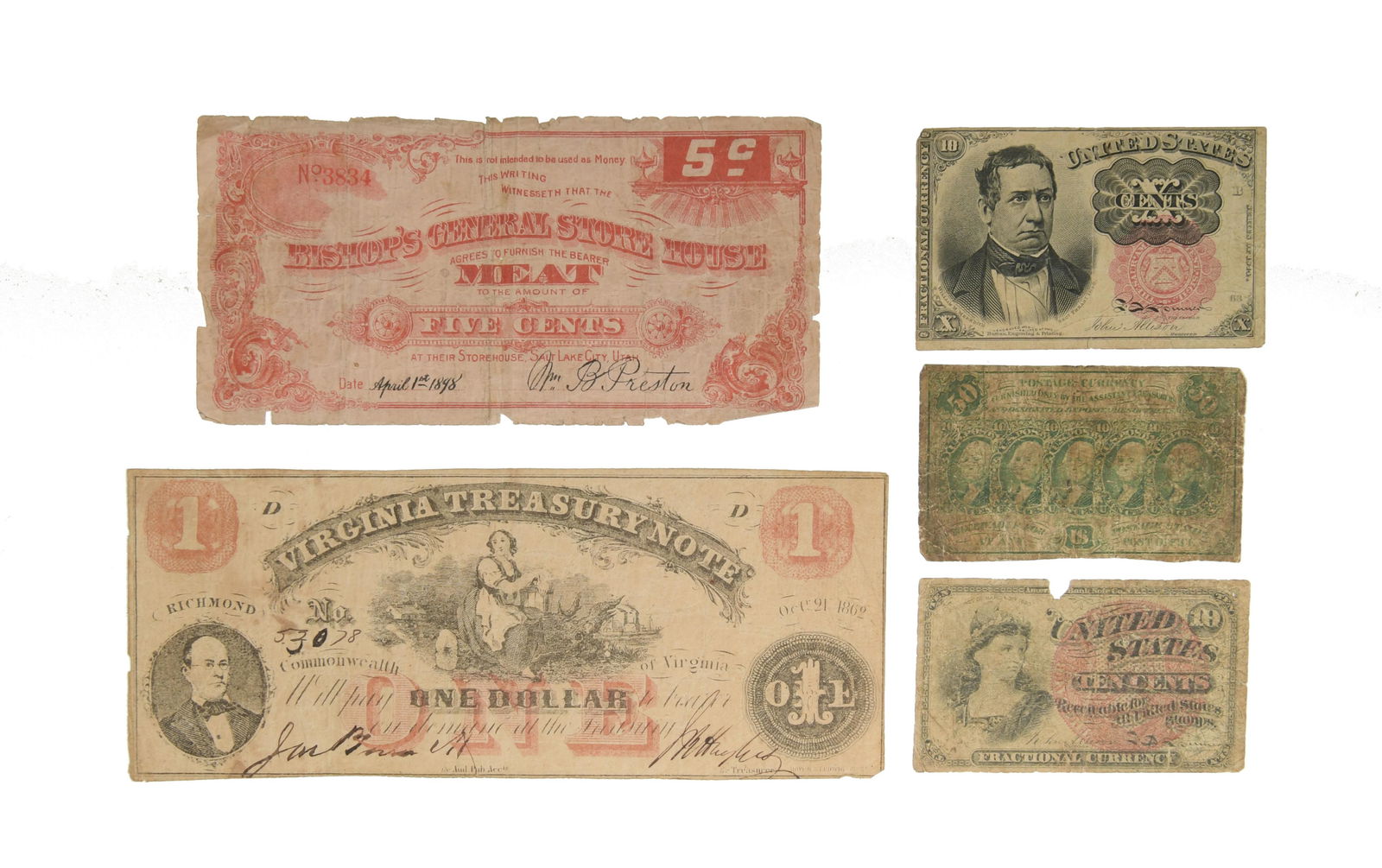 5, US Civil War & Fractional Currency (1 of 6)