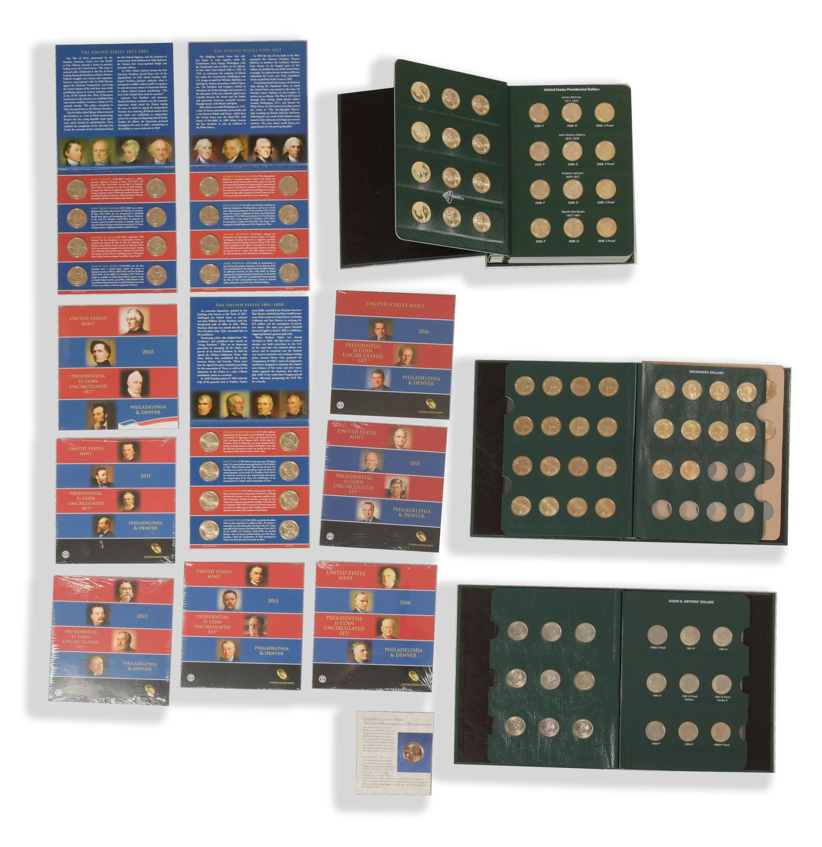 136 Presidential, Sacagawea & SBA $1 inc. Proofs (1 of 9)