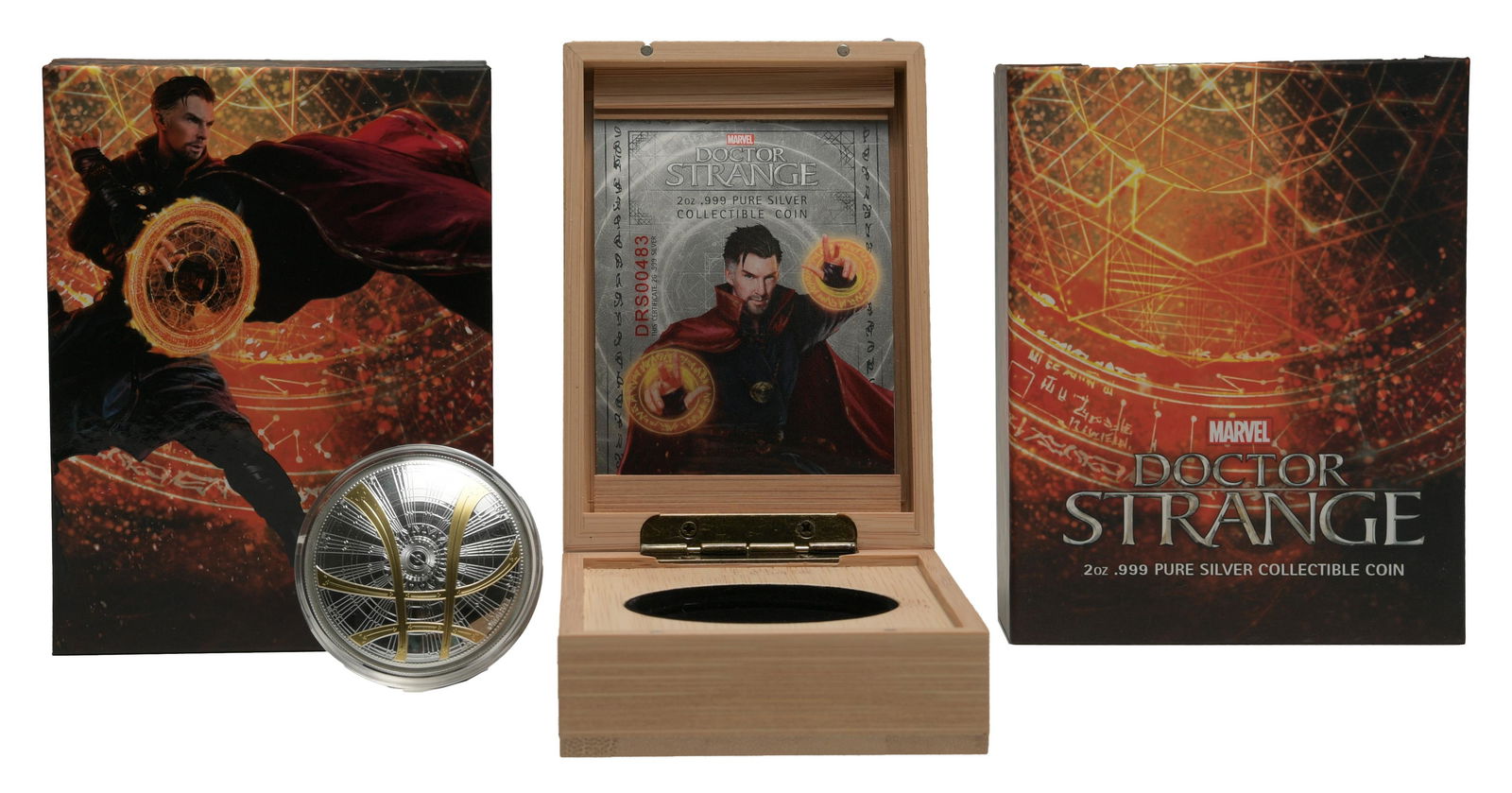 Tuvalu $5 Silver Marvel Doctor Strange Proof (1 of 8)