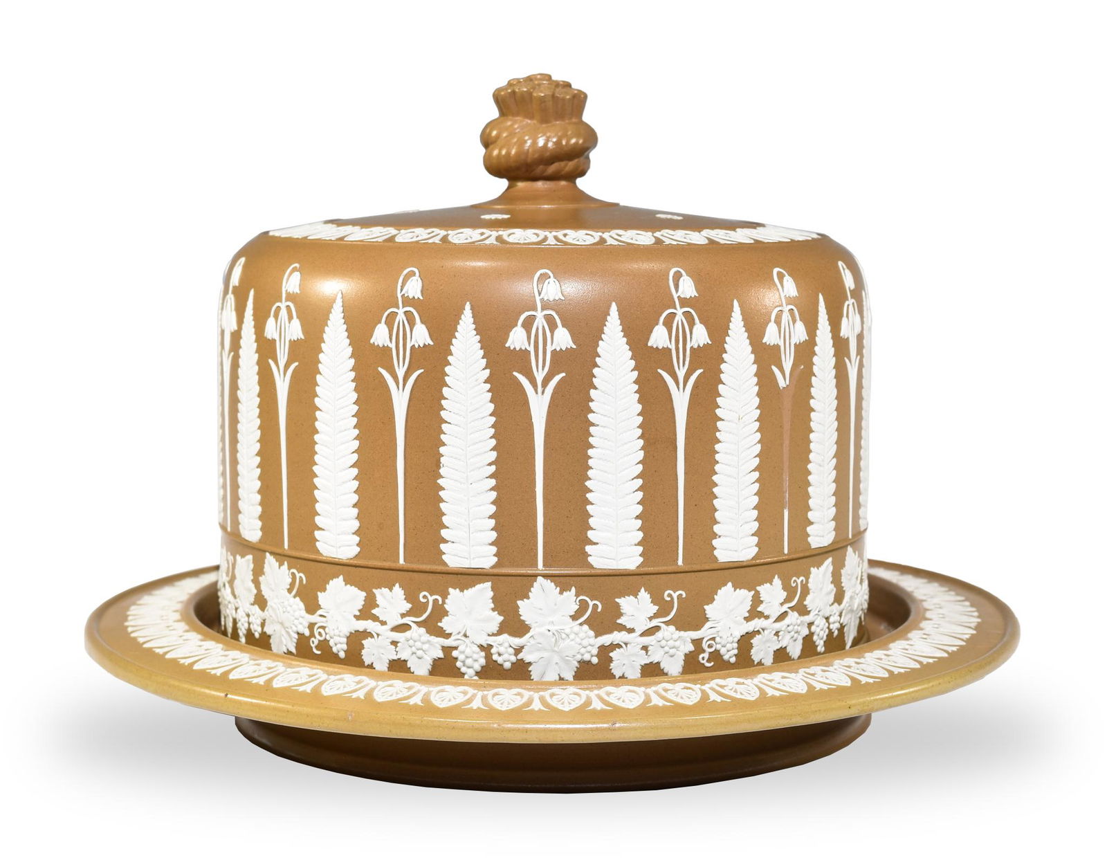 Jasperware Stilton Cheese Dome by James Dudson (1 of 7)