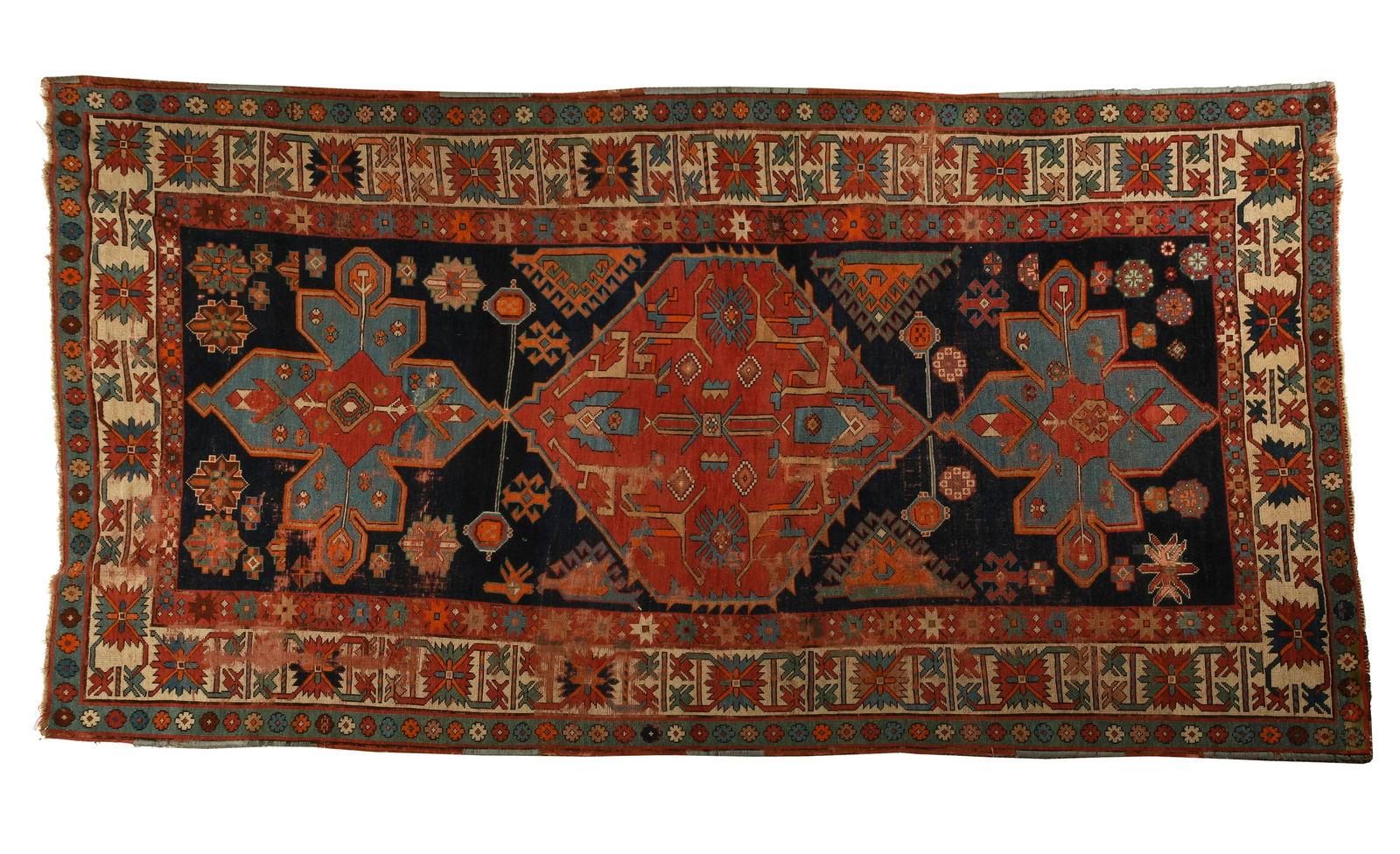 Antique Kuba Leshgi Rug (1 of 6)