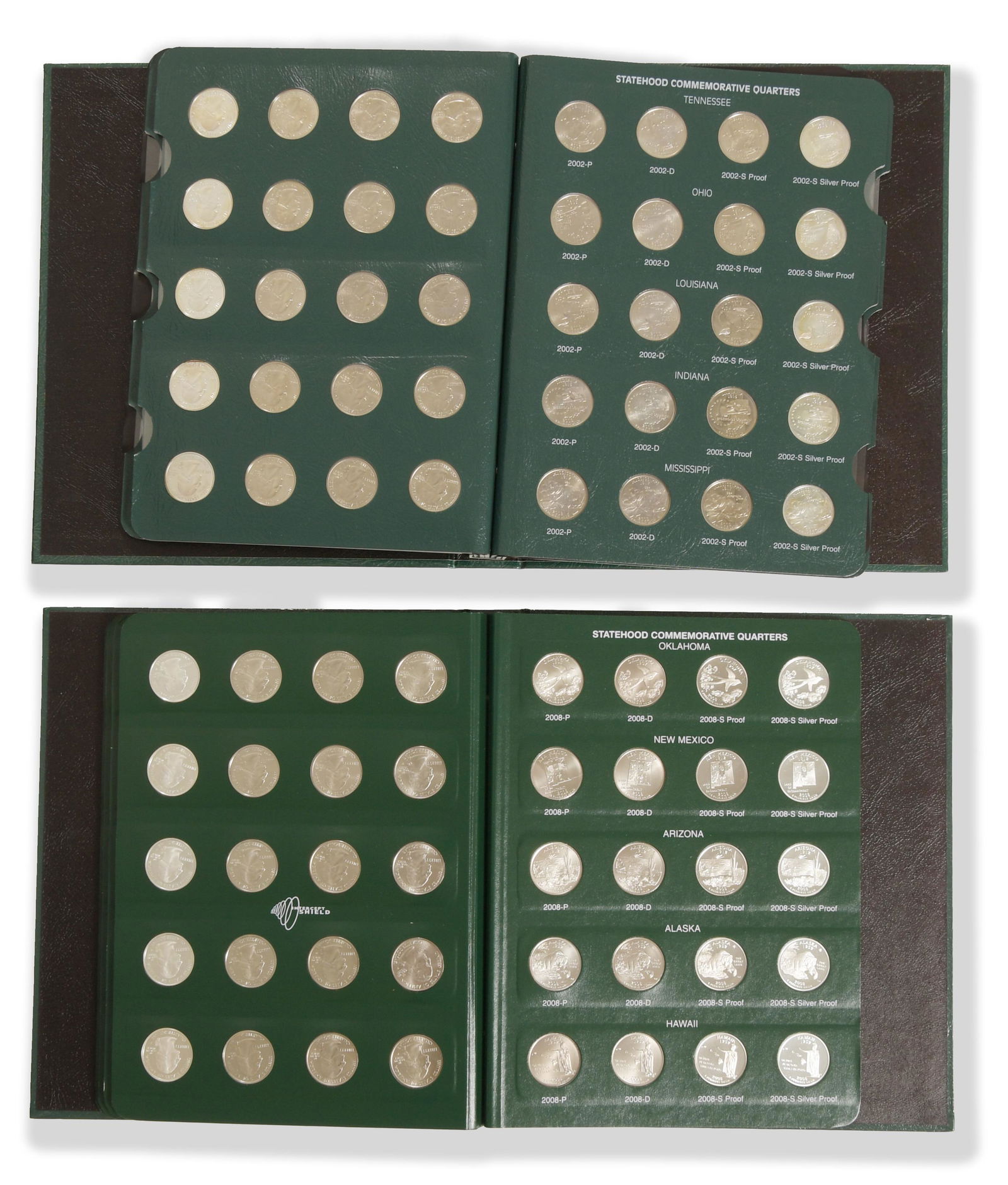 200 State Quarters inc. UNC. Proof & Silver Proof (1 of 8)