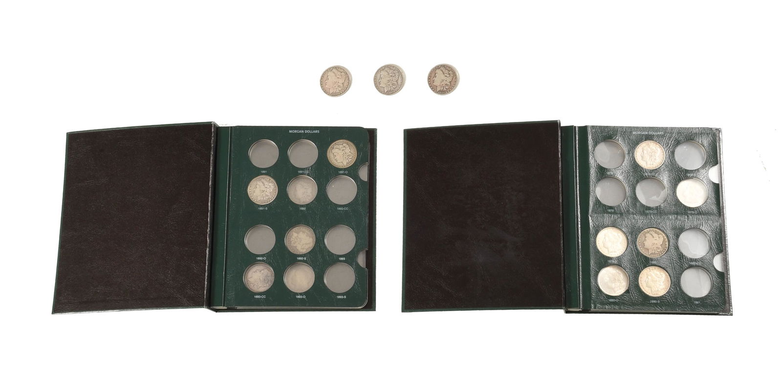 19 Morgan Silver Dollars 1878-CC to 1921-D (1 of 6)
