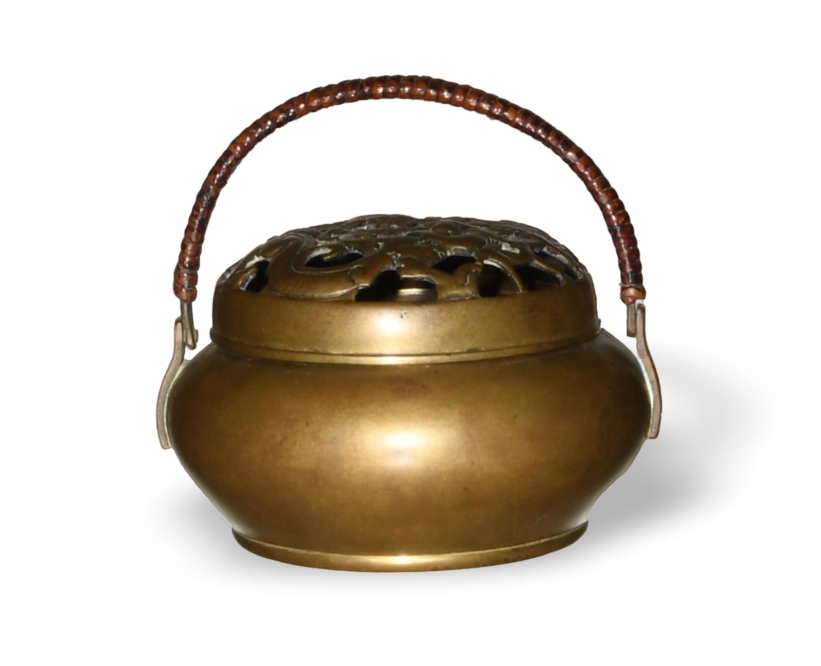 Chinese Bronze Hand Warmer, 18-19th Century (1 of 7)