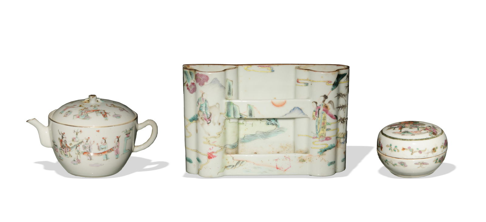 Group of 3 Chinese Porcelains, Late 19th Century (1 of 12)