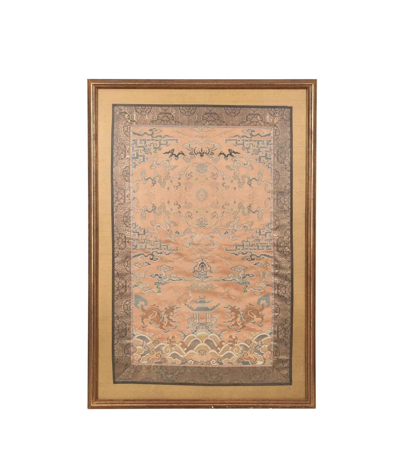 Chinese Framed Embroidery, 18th Century (1 of 7)