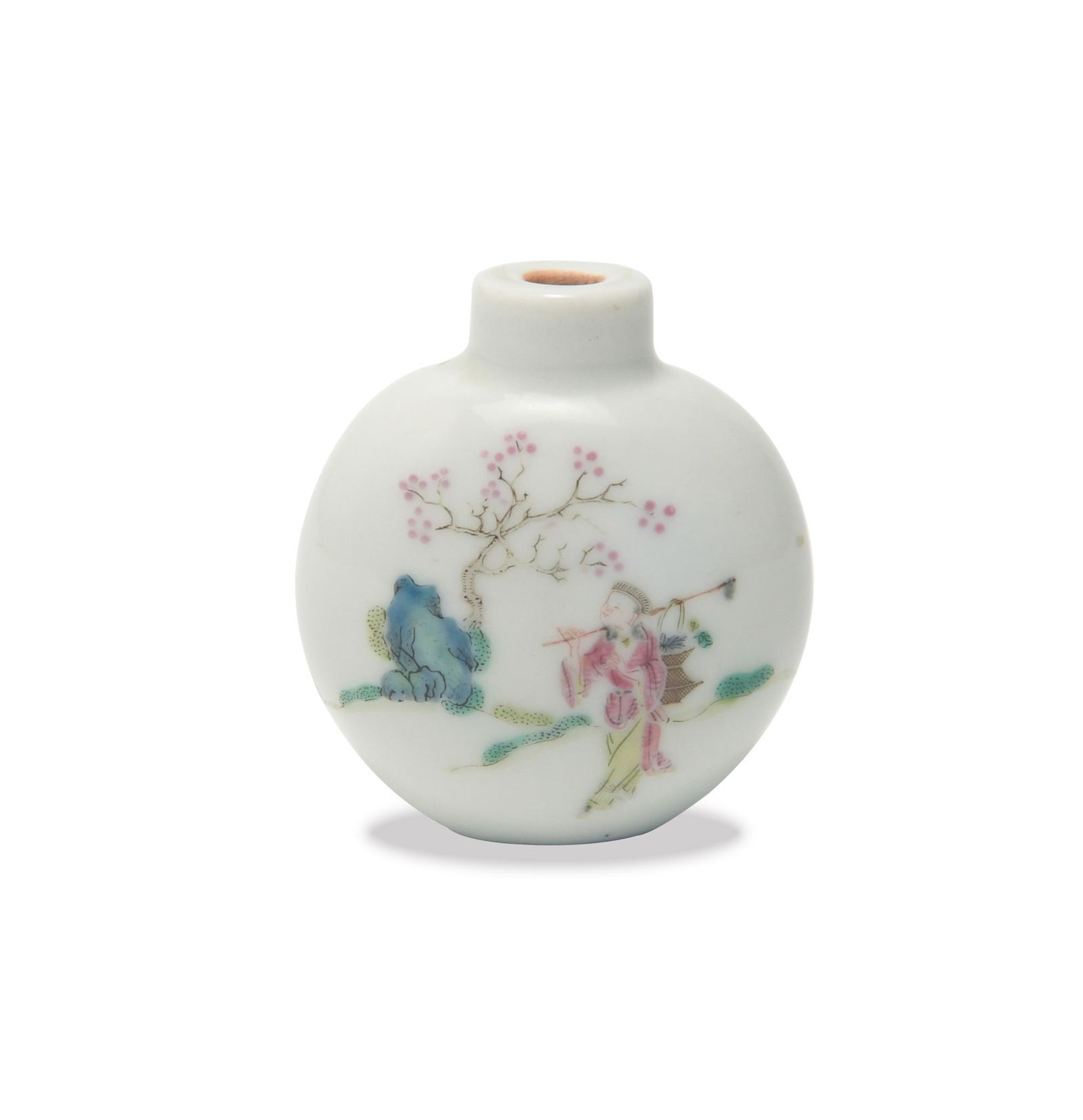 Chinese Famille Rose Snuff Bottle, Daoguang (1 of 10)