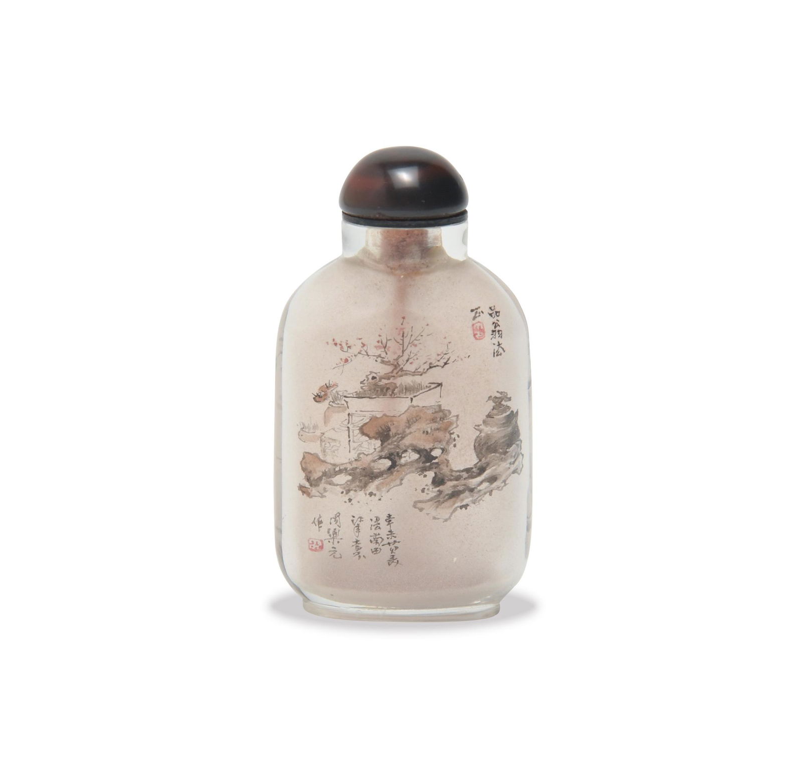 Chinese Inside-Painted Snuff Bottle by Zhou Leyuan (1 of 9)