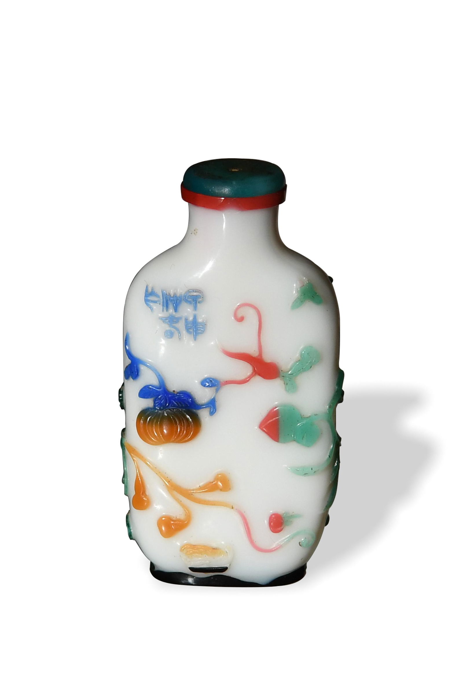 Chinese Peking Glass Snuff Bottle, 18-19th Century (1 of 7)