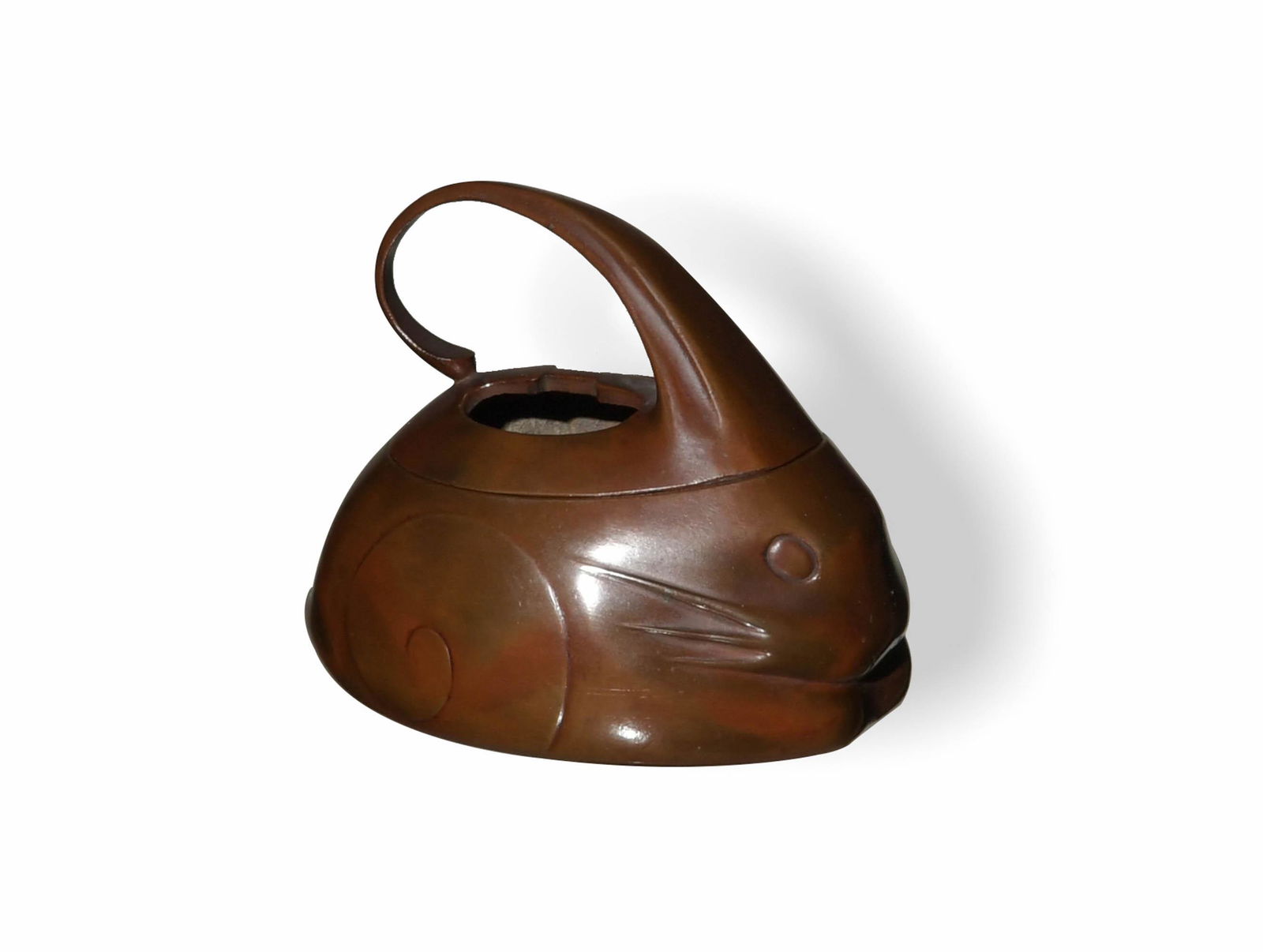 Japanese Rabbit Form Bronze Censer in a Box (1 of 10)