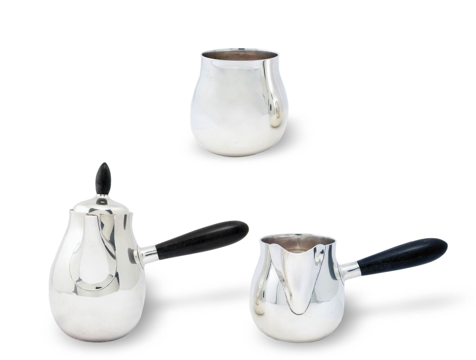 Allan Adler Sterling Mid-Century Modern  Coffee Set (1 of 14)