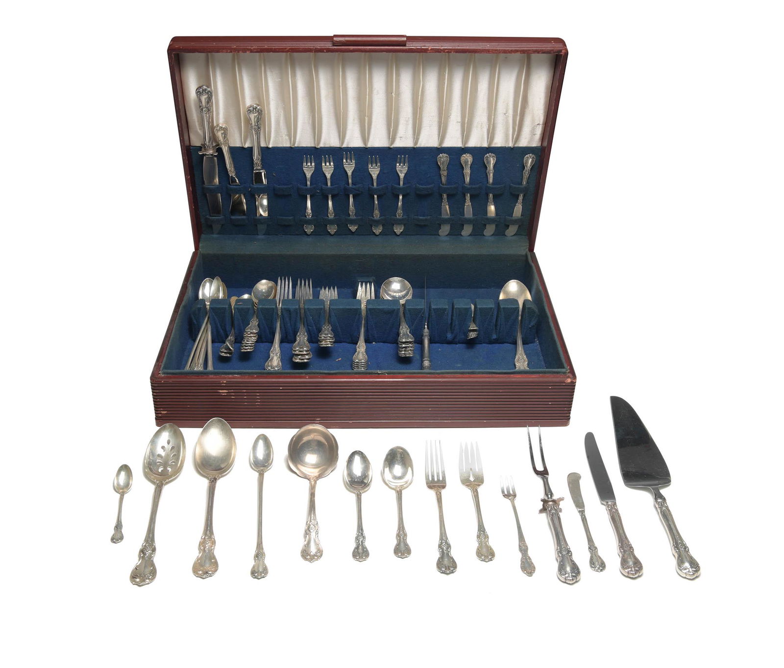 80 Piece Towle Old Master Sterling Flatware (1 of 11)