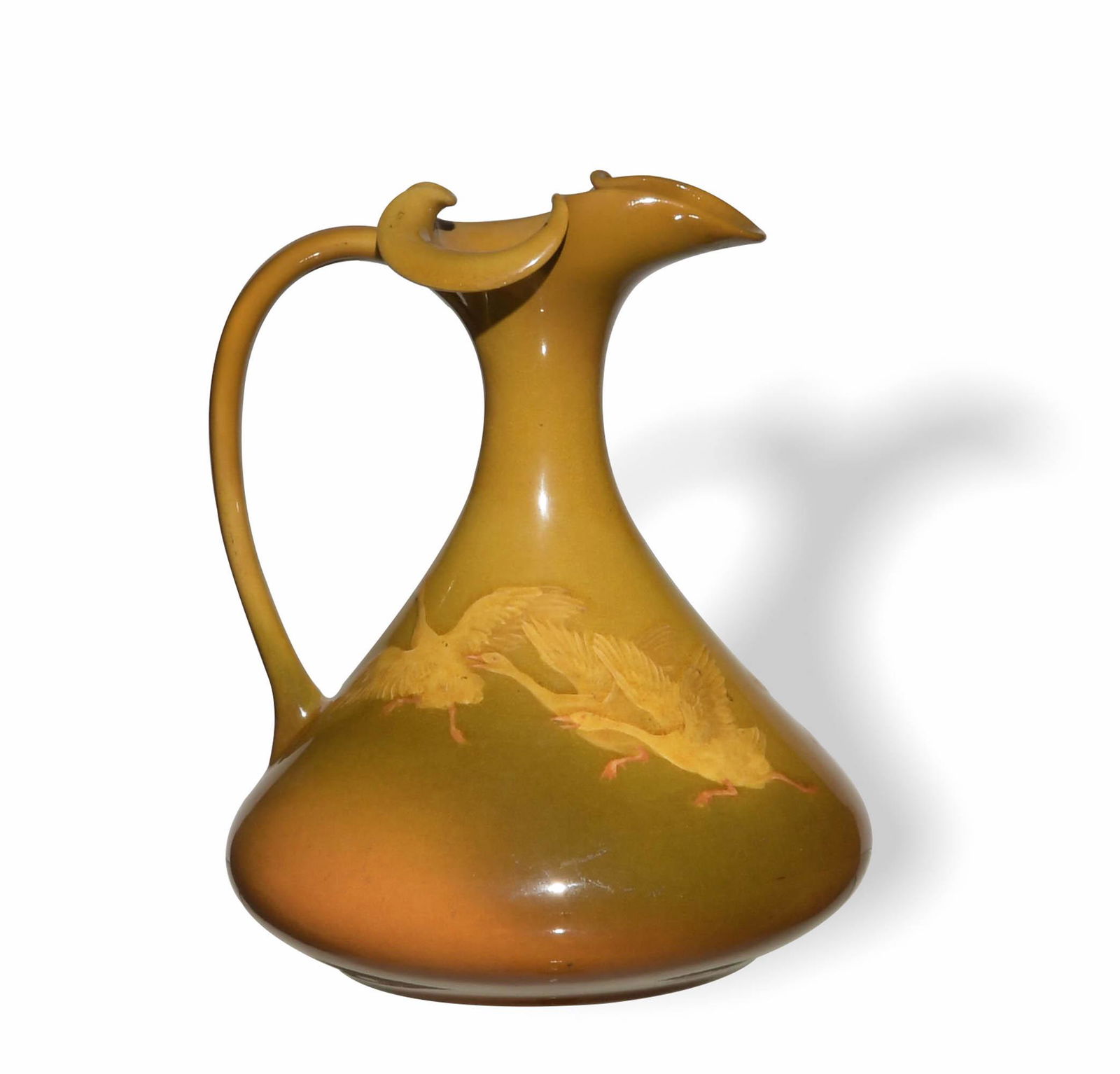 Rookwood Ewer 725C / W by Matthew A. Daly with Geese (1 of 10)