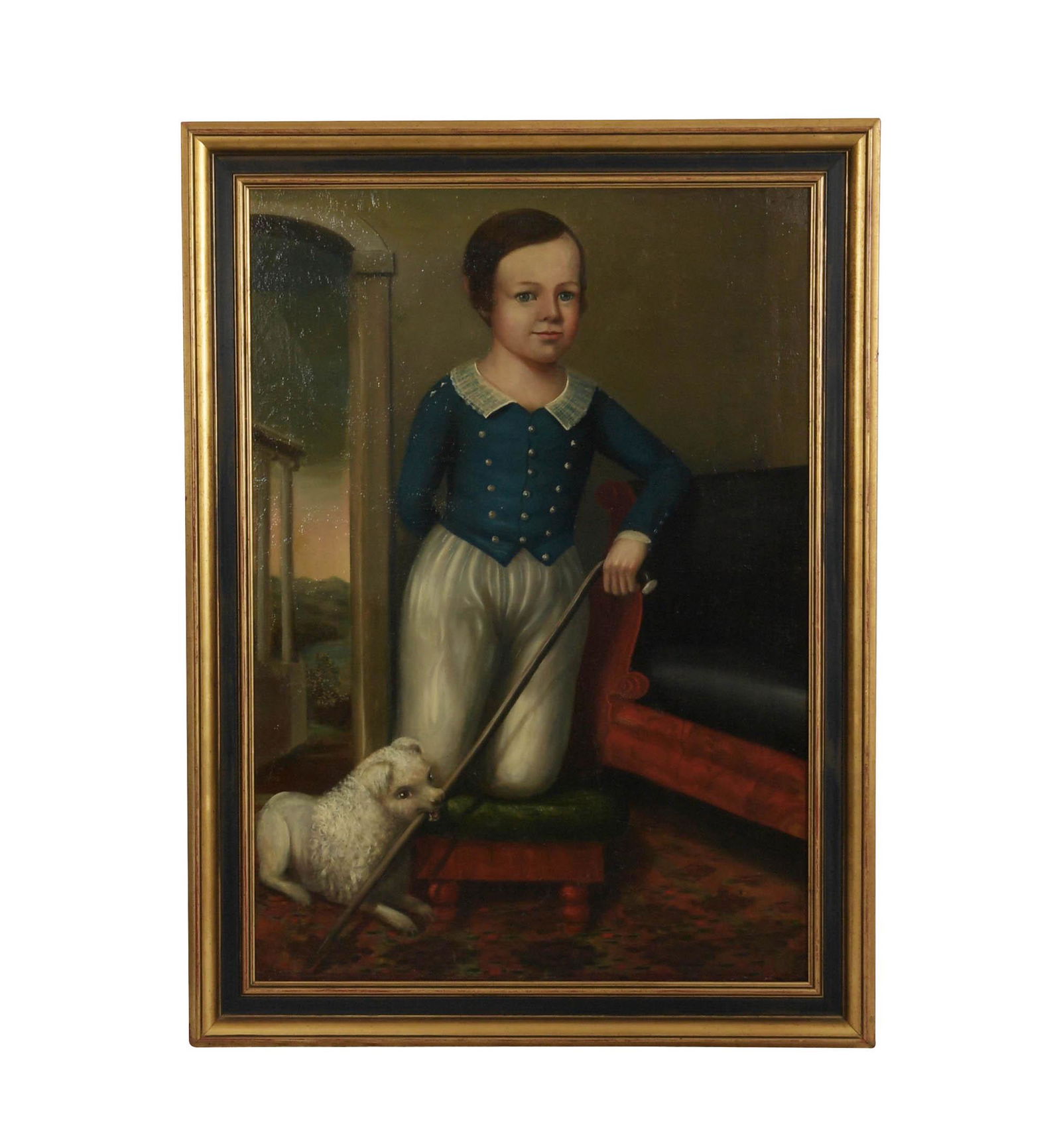 Oil on Board Portrait of a Young Boy (1 of 7)