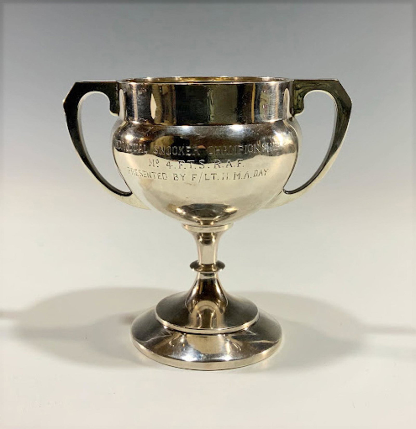 English RAF Sterling Snooker Trophy Cup 1933-1940 (1 of 7)