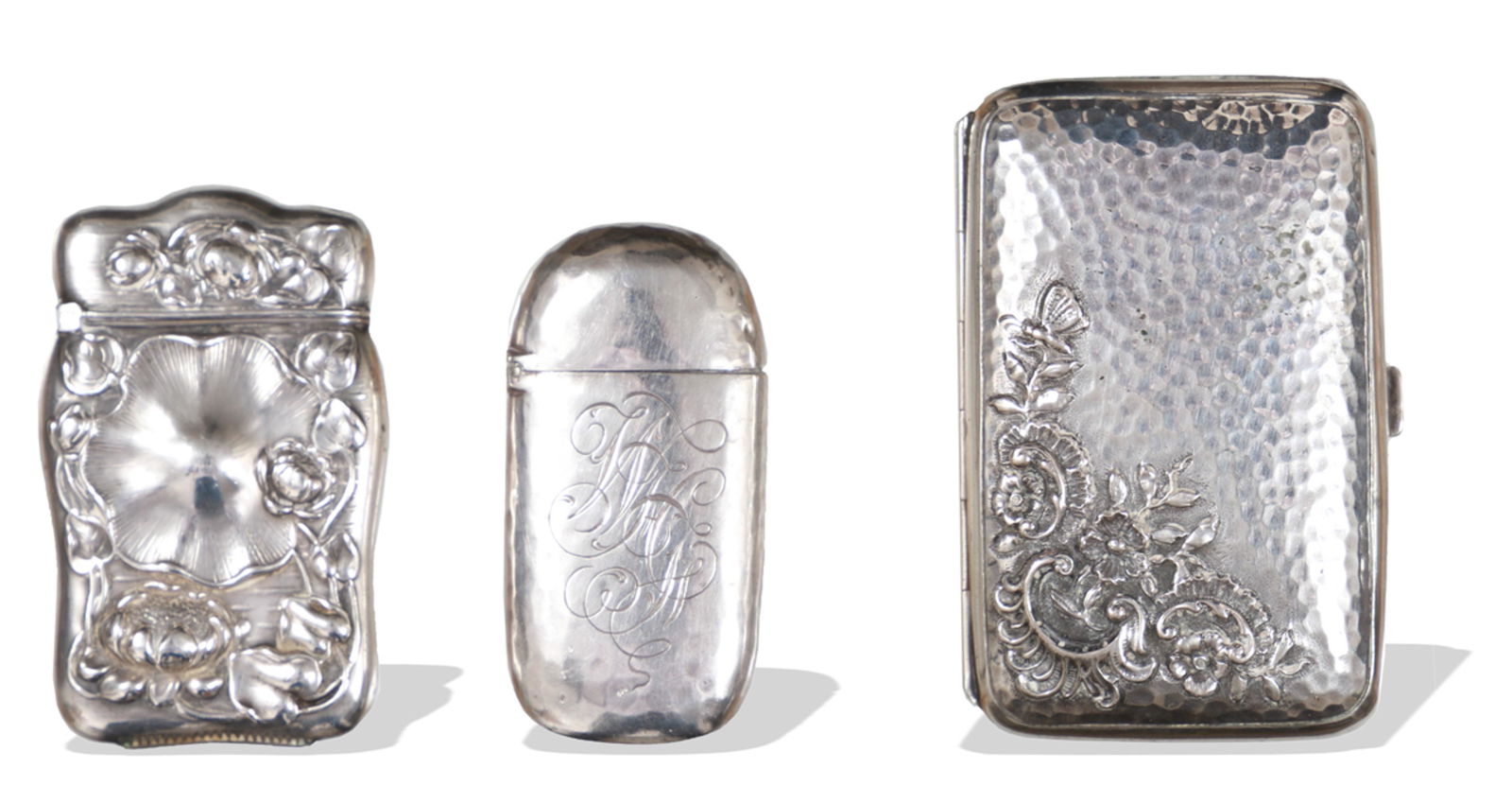 Silver Cigarette Case and 2 Vestas (1 of 11)