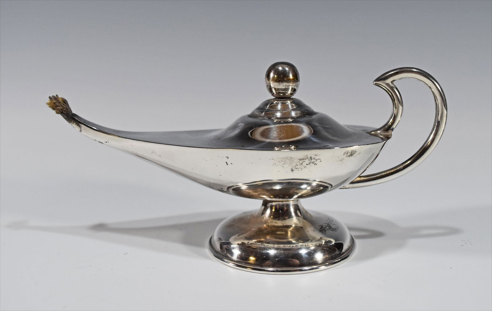 Sterling Silver "Aladdin" Oil Lamp by Plata Mexico (1 of 5)