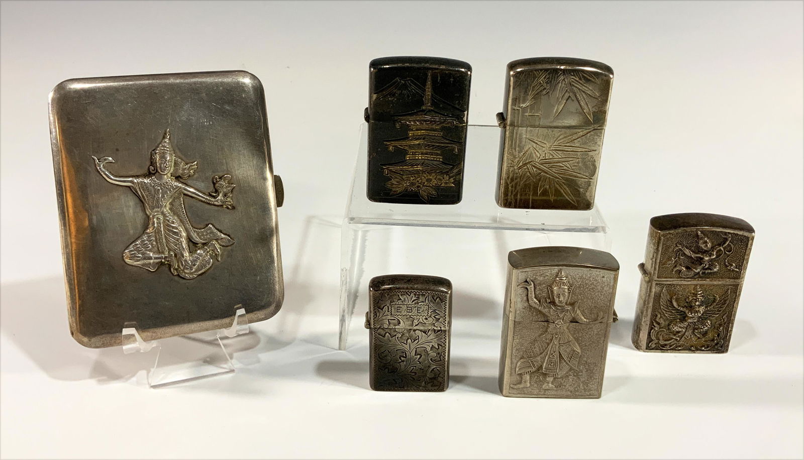 6 Sterling Silver Smoking Accessories (1 of 6)