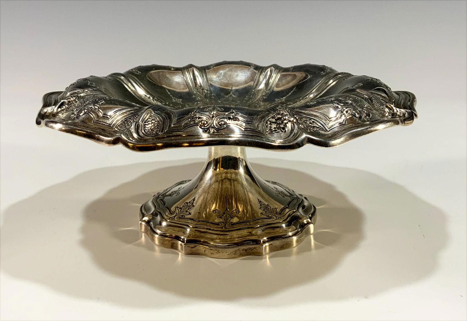 Sterling Compote by Durgin, Retailed by Grogan Co. (1 of 5)