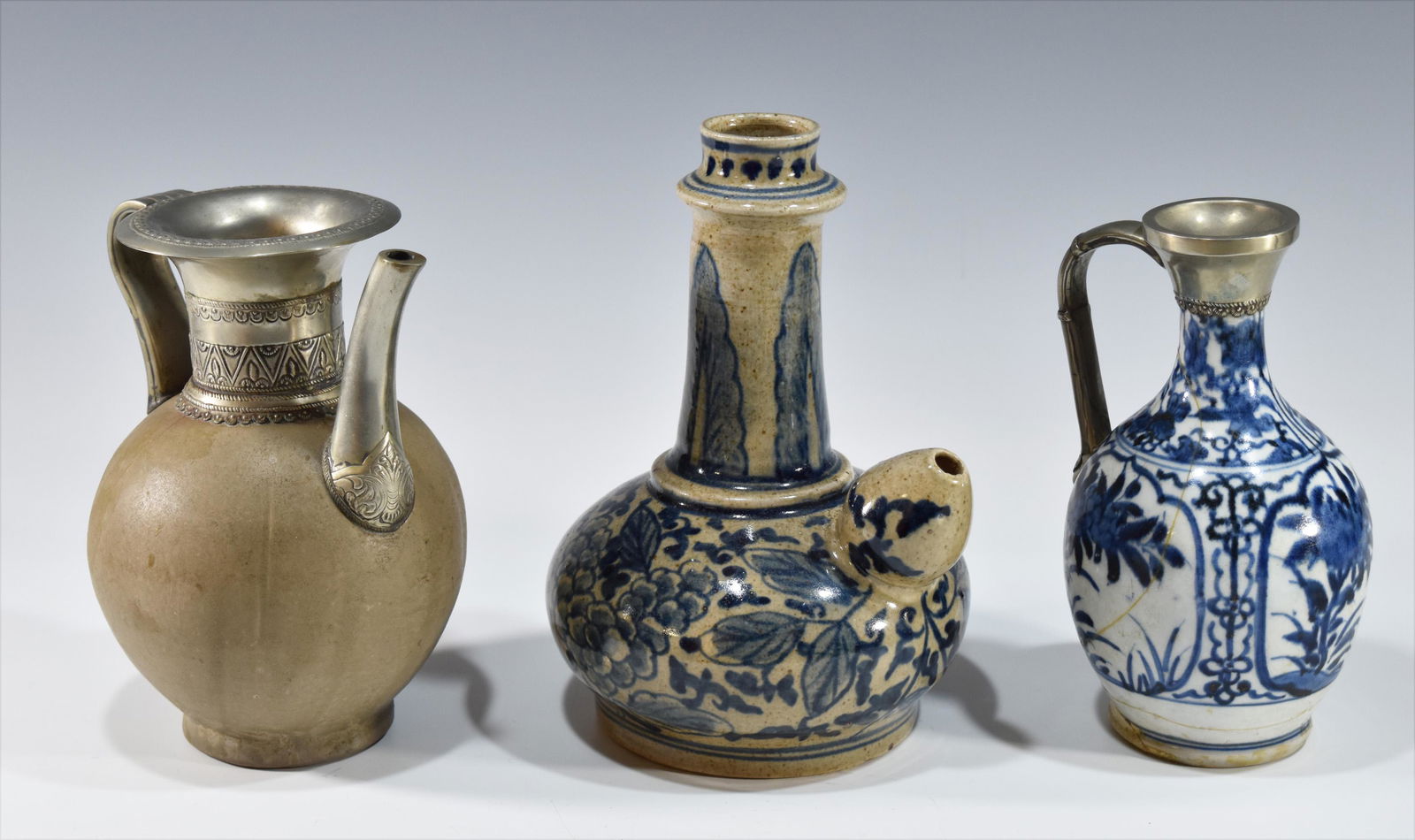 3 Chinese Ceramic Pitchers, 16-18th Century (1 of 7)