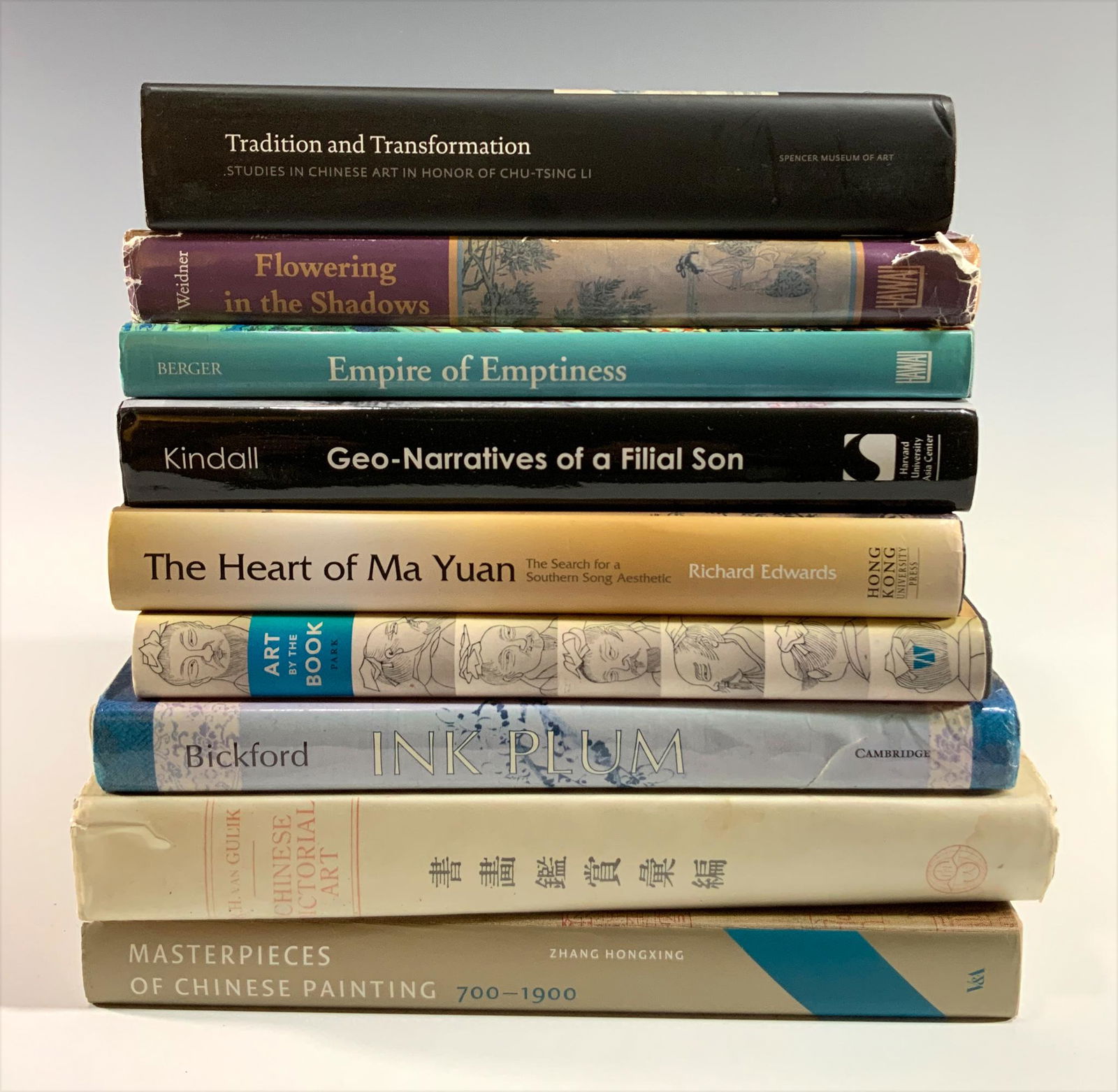 9 Books on Chinese Painting and Calligraphy (1 of 4)