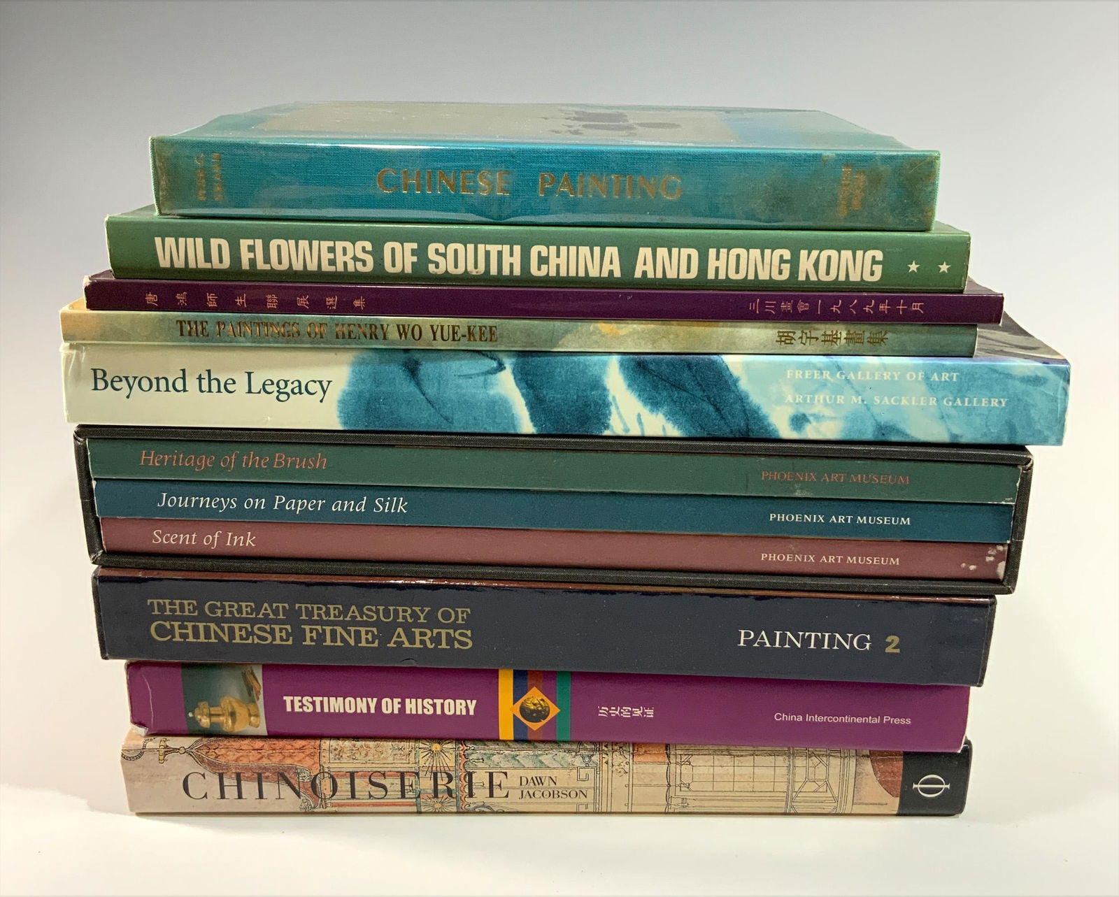 11 Books on Chinese Painting and Art (1 of 6)