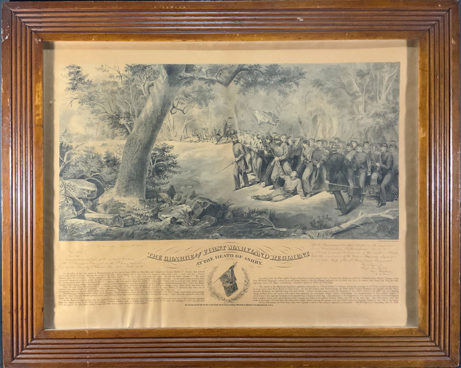 19th Century Civil War Lithograph by W.L. Sheppard (1 of 8)