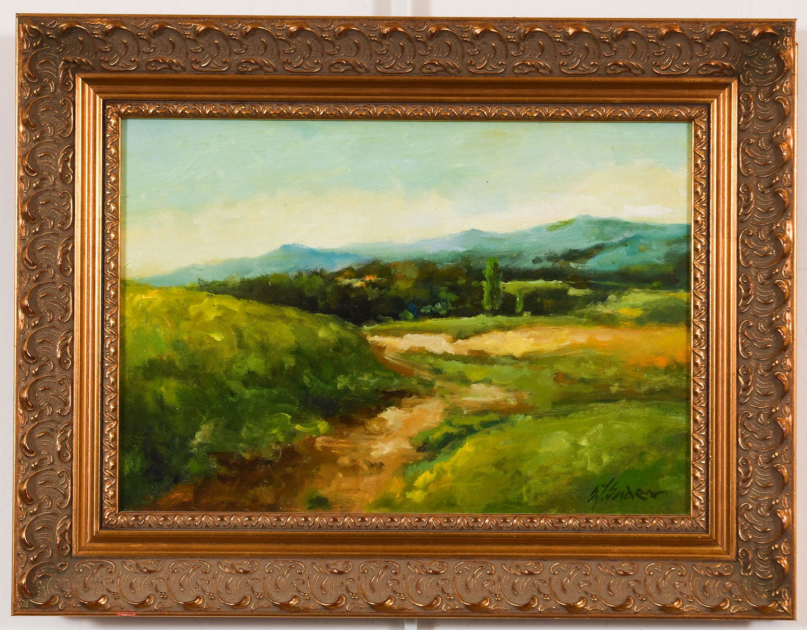 SJ Suder Oil on Canvas Landscape (1 of 5)