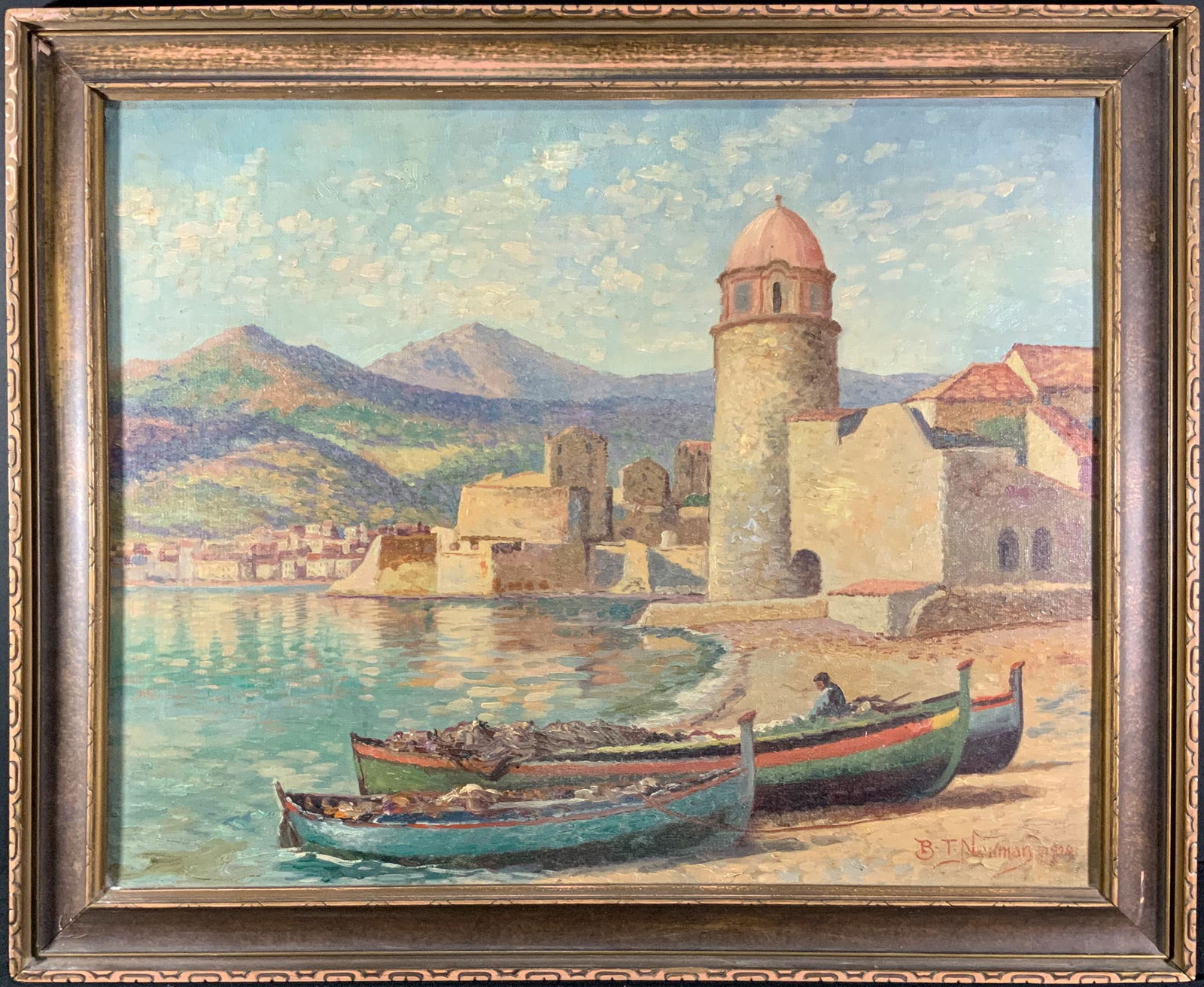 Oil on Canvas by Benjamin Tupper Newman, 1929 (1 of 5)