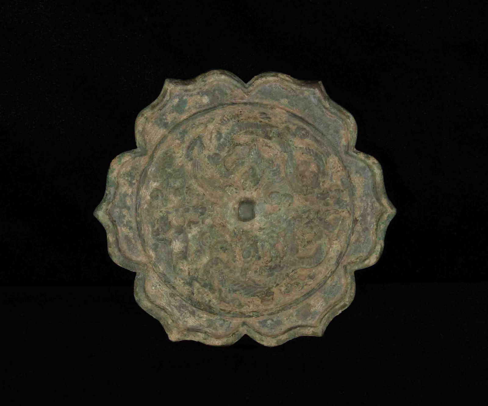 Chinese Bronze Mirror, Tang Dynasty (1 of 5)