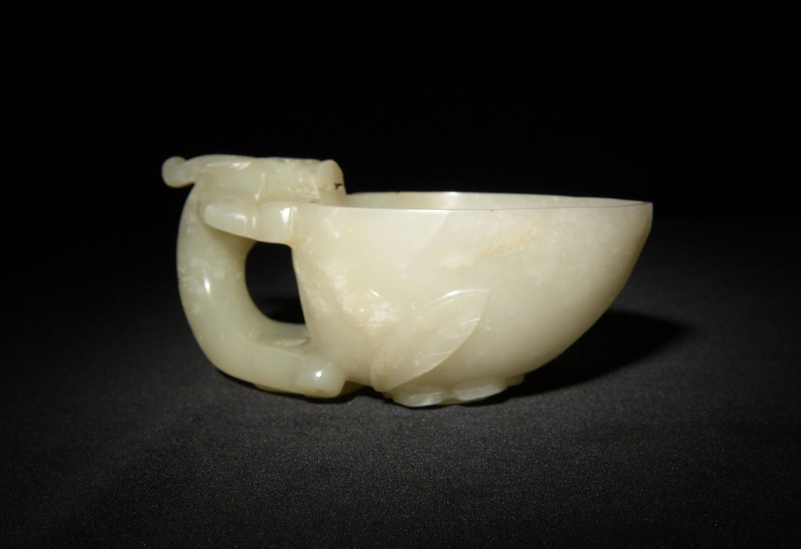 Chinese Carved Jade Cup, Ming (1 of 7)