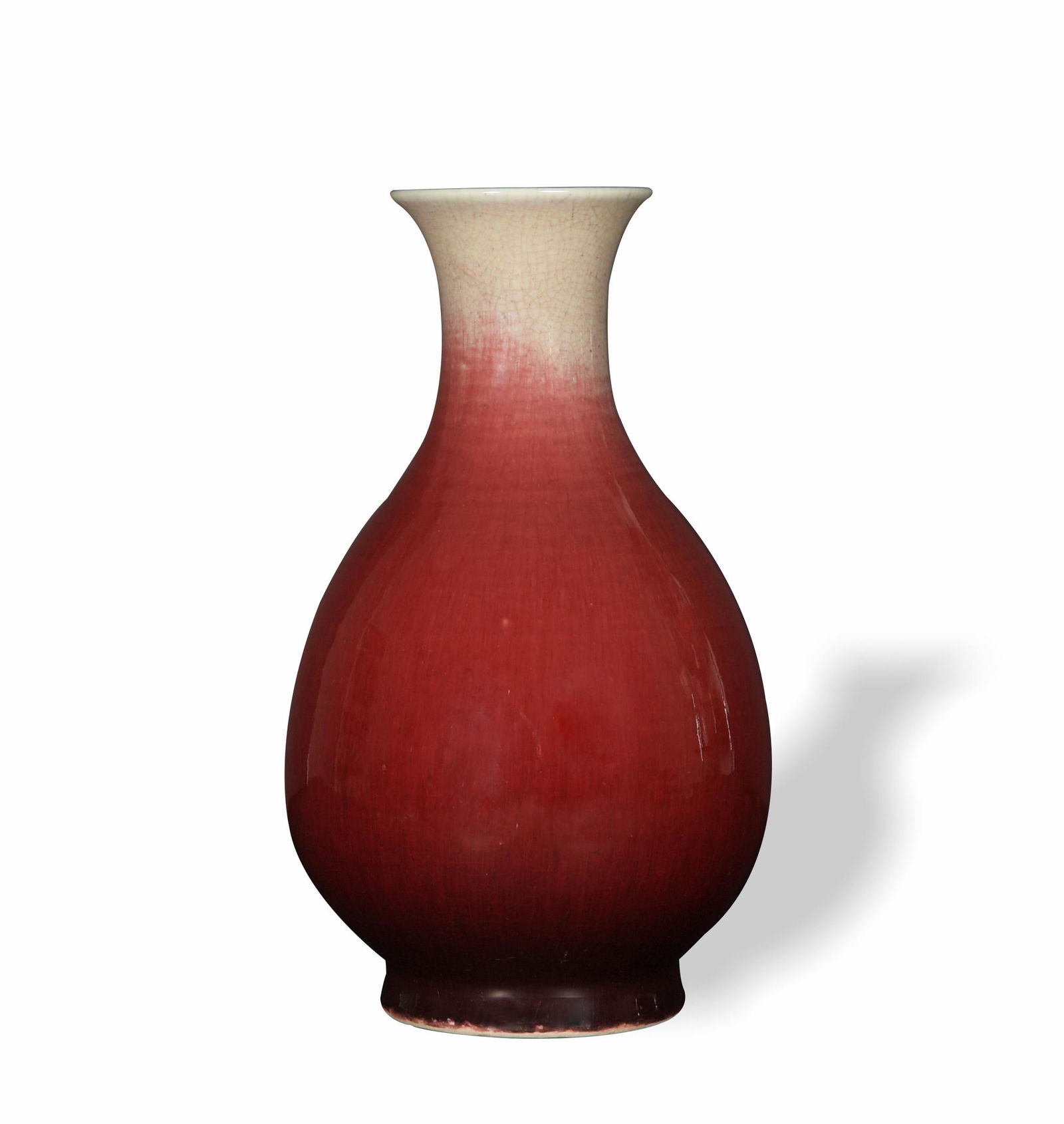Chinese Red Glazed Vase, 19th Century (1 of 8)