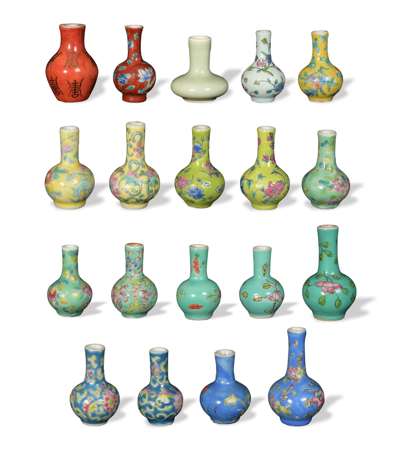 19 Assorted Chinese Small Vases, 19/Early 20th Century (1 of 13)