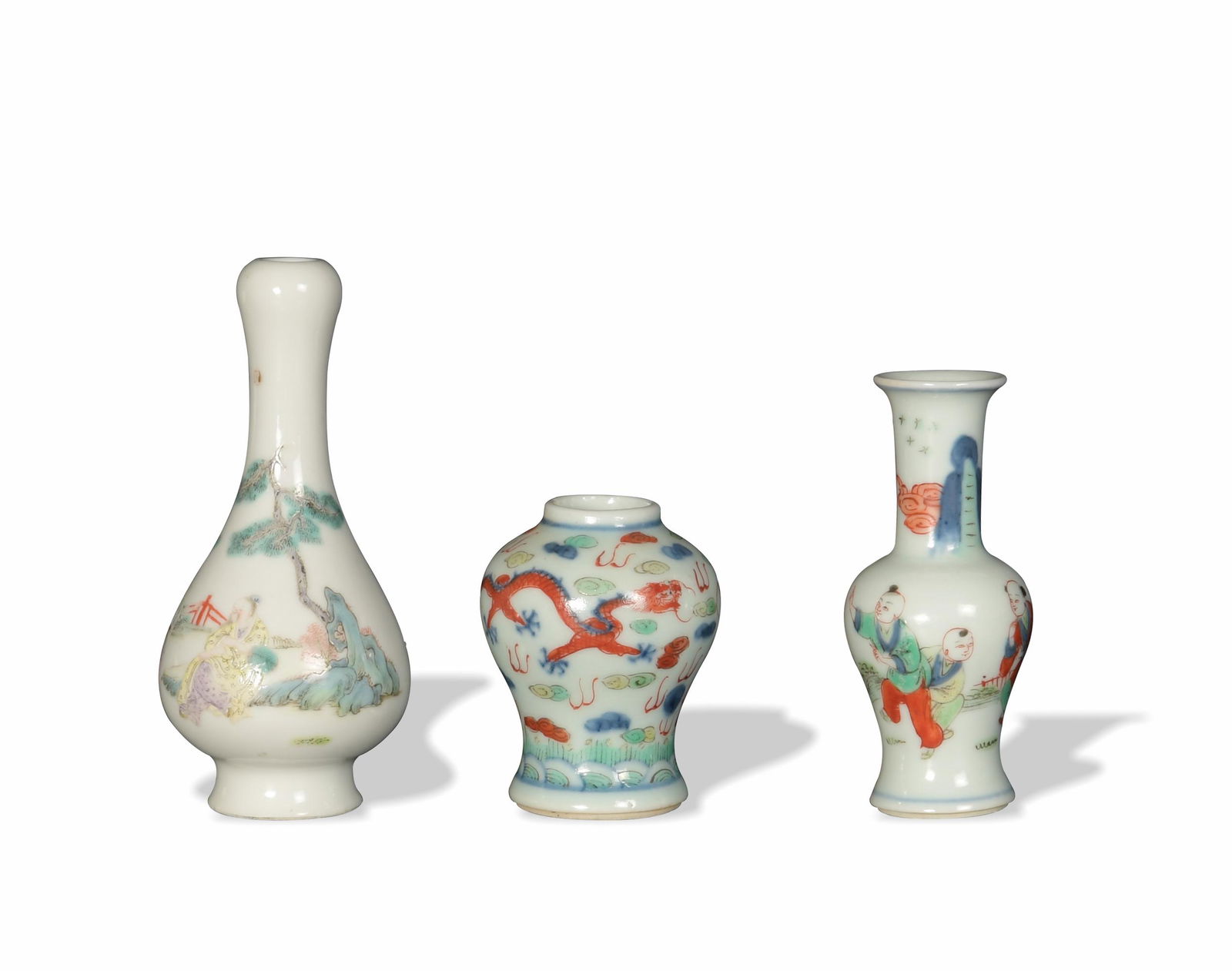 3 Chinese Porcelain Vases, 19/Early 20th Century (1 of 12)