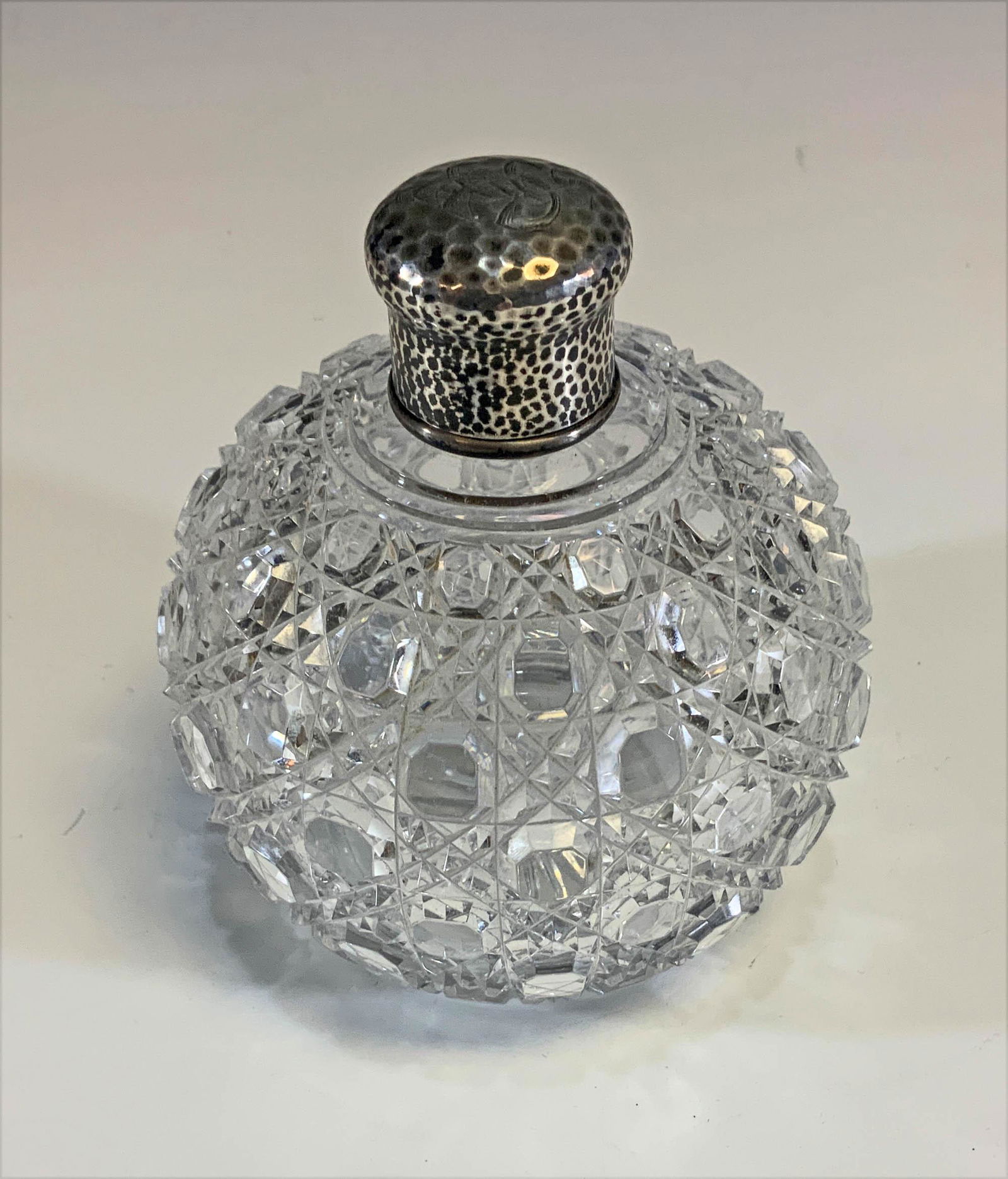 ABCG Vanity Bottle, Tiffany Sterling Lid C-1880 (1 of 6)