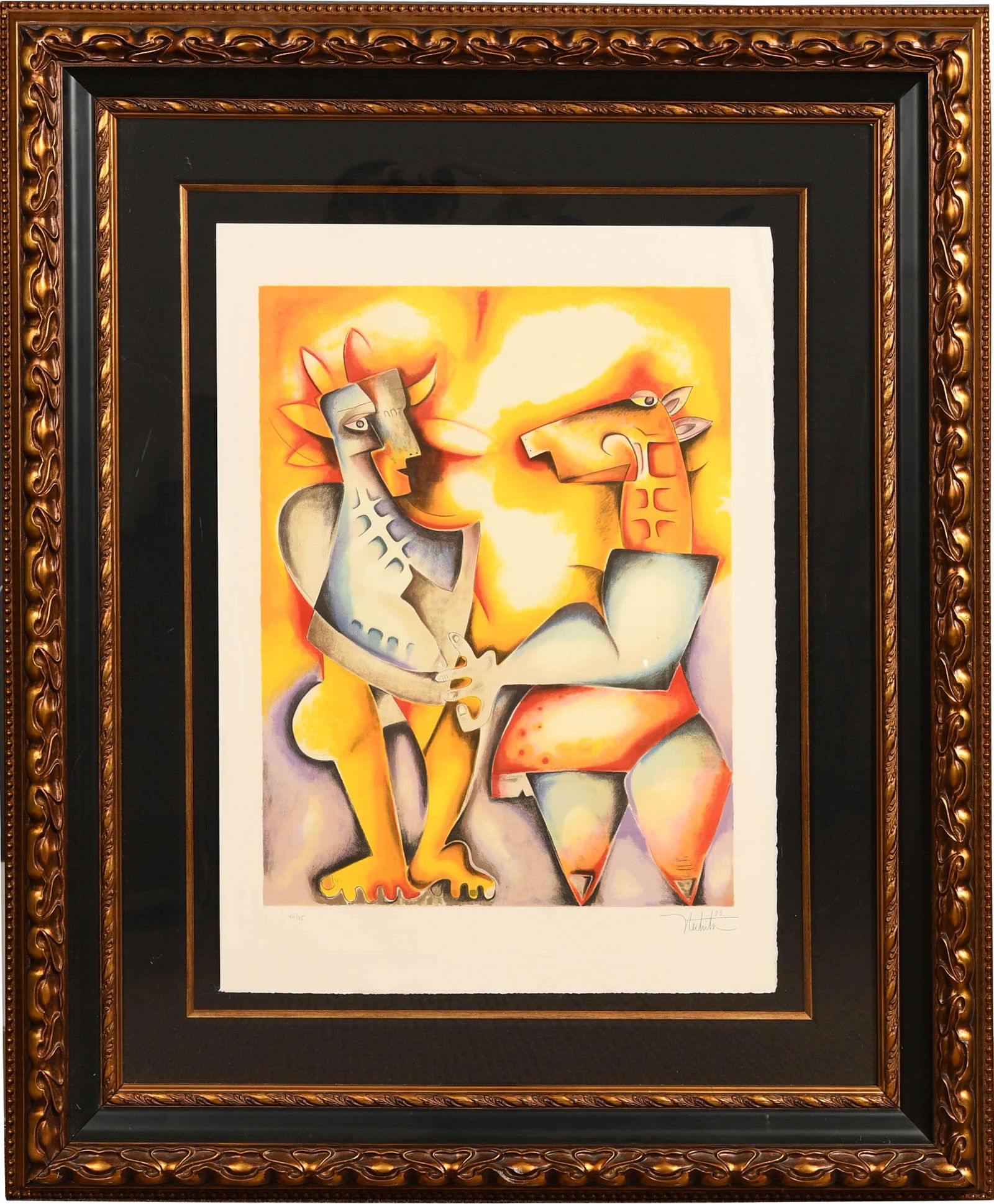 Alexandra Nechita, Signed Color Lithograph, 46/195 (1 of 6)