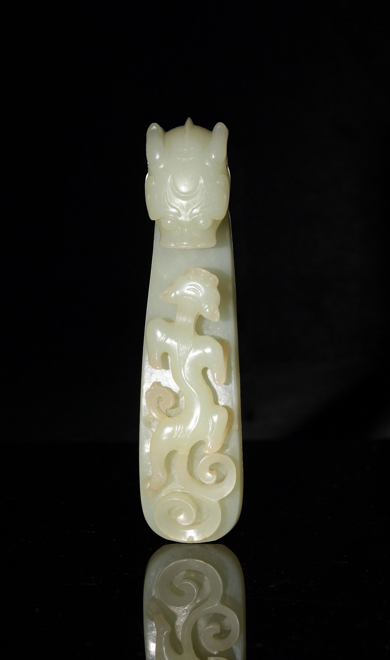 Chinese Jade Dragon Hook, 18th Century or Earlier (1 of 6)