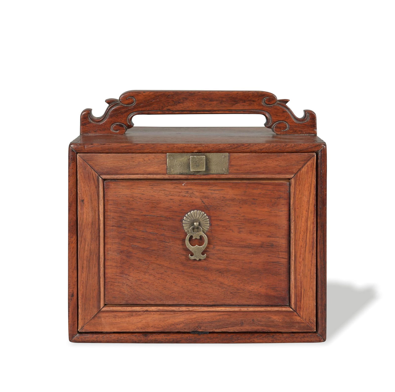 Chinese Huanghuali Box, 18th Century (1 of 9)