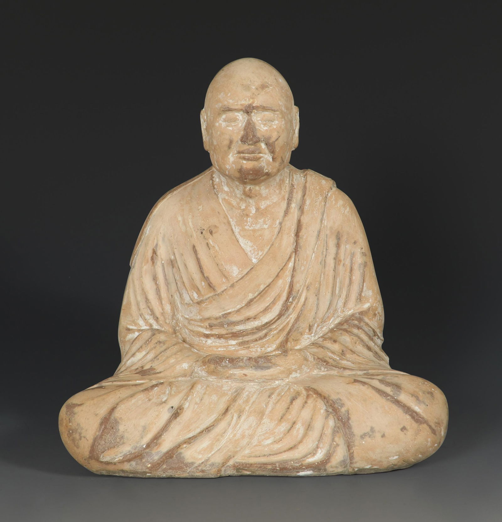 Chinese Statue of a Luohan, Ming Dynasty or Earlier (1 of 6)