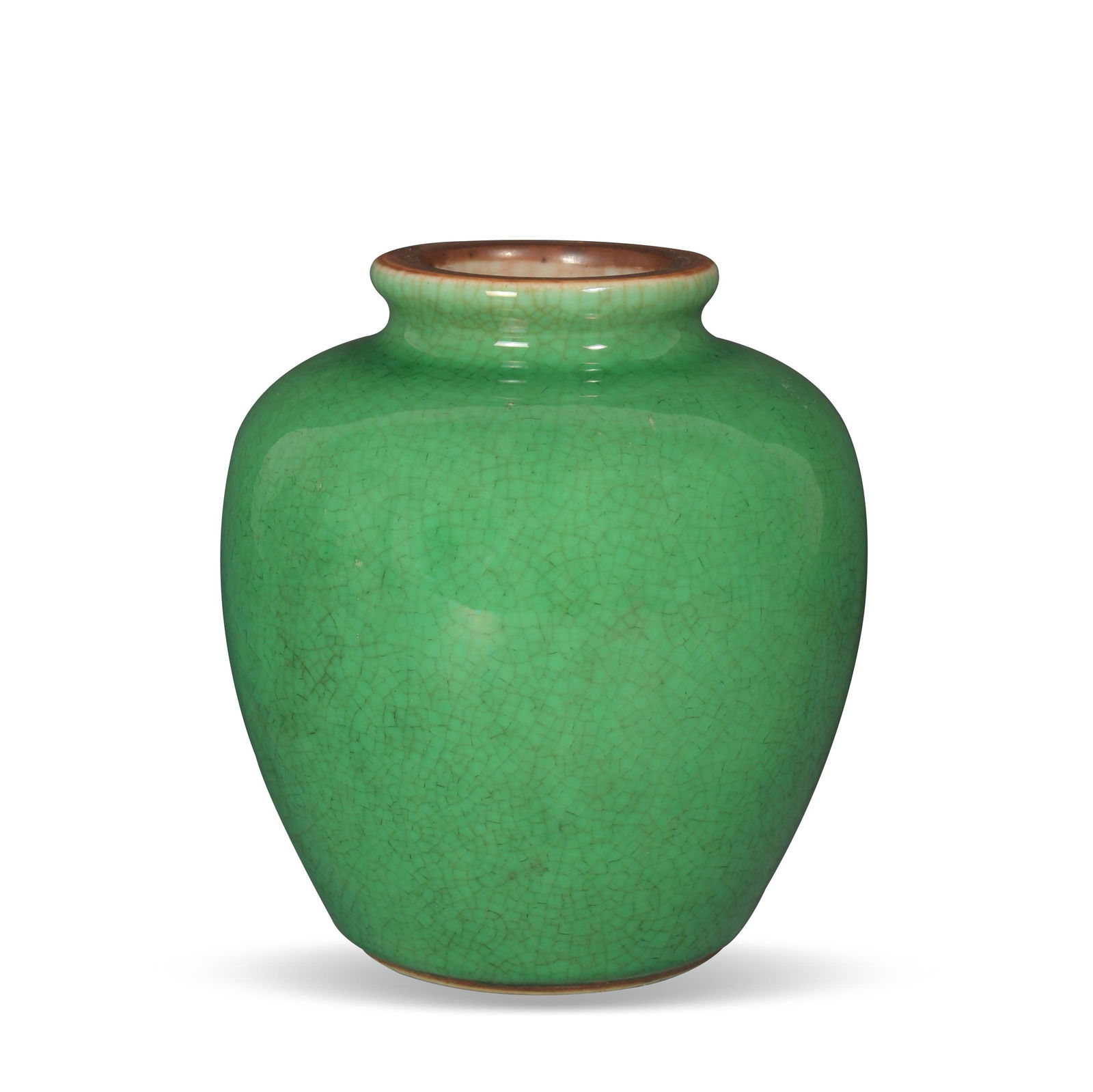 Chinese Green Ge Glazed Jar, 19th Century (1 of 4)