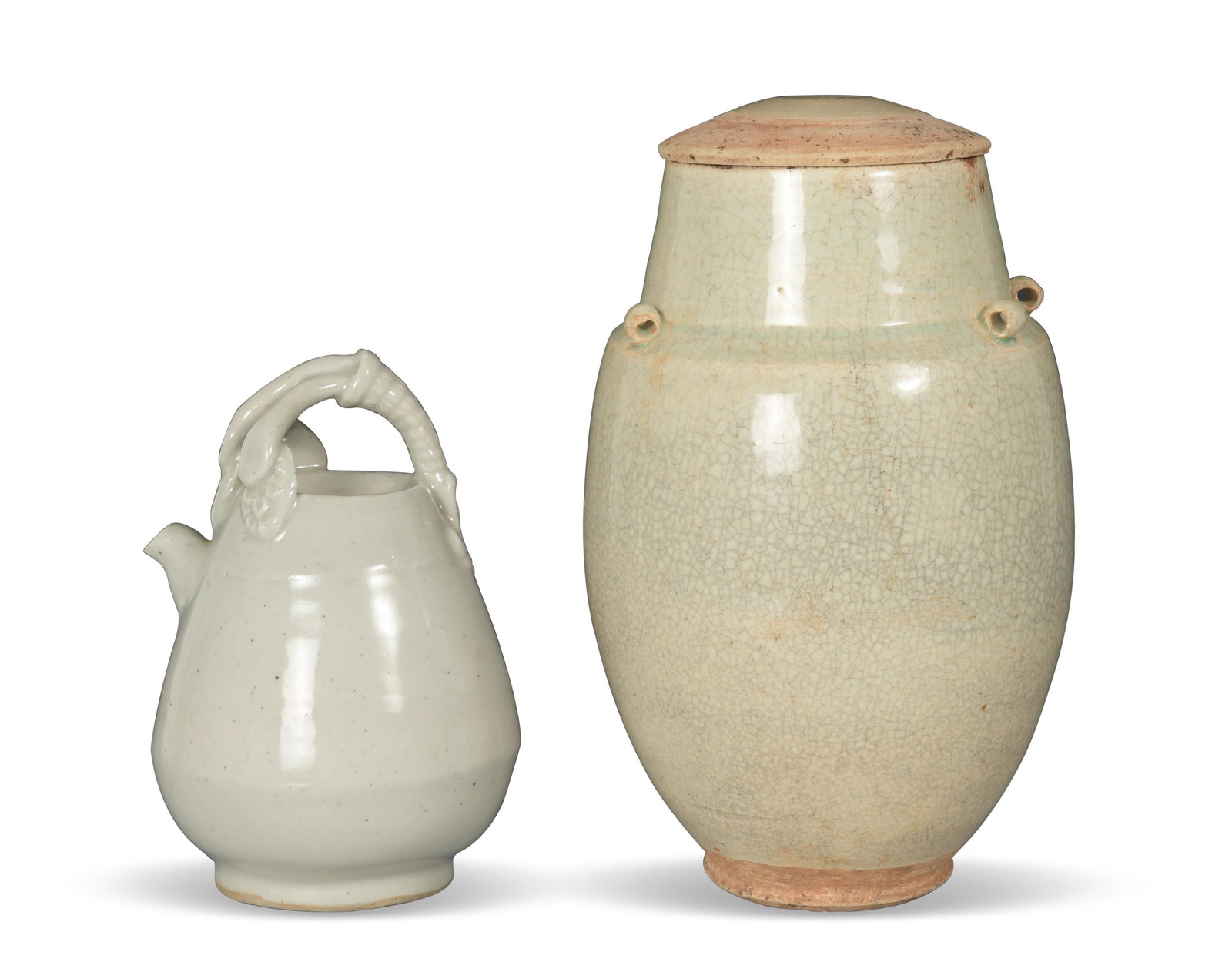 Chinese Porcelain Teapot and Covered Jar, Song or Yuan (1 of 8)