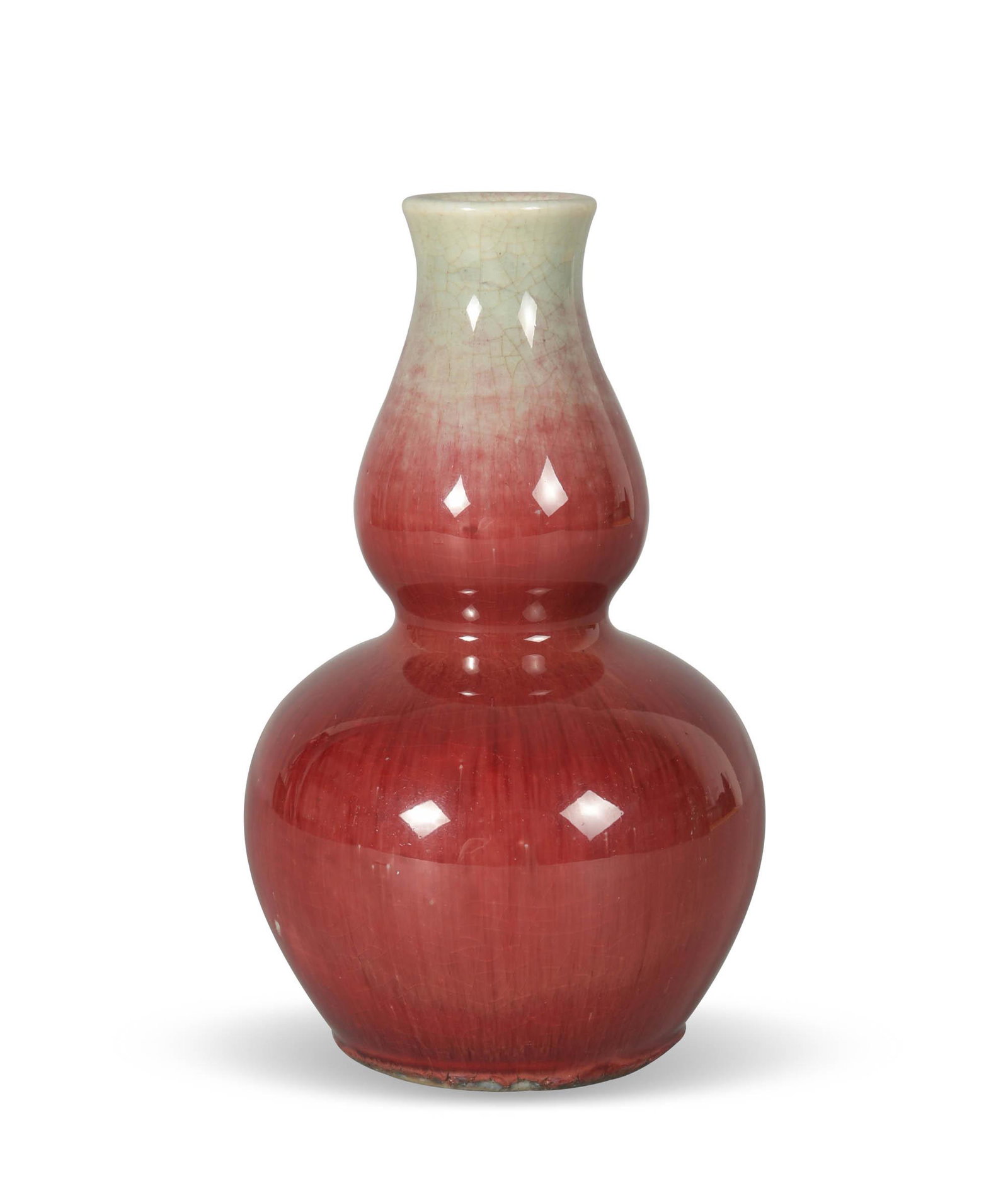 Chinese Flambe Hulu Vase, 19th Century (1 of 6)