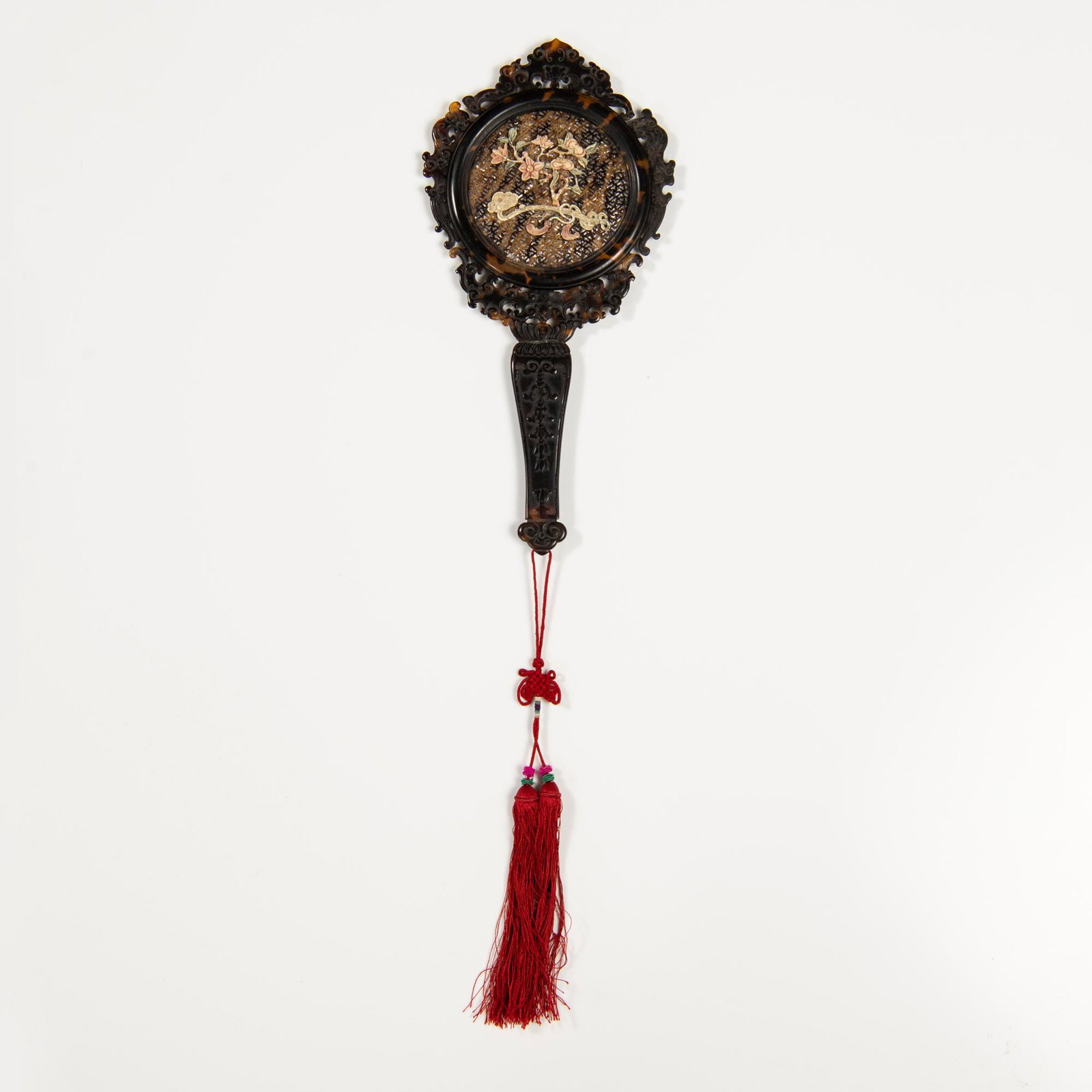 A Chinese tortoise shell mirror, Early 19th century (1 of 6)