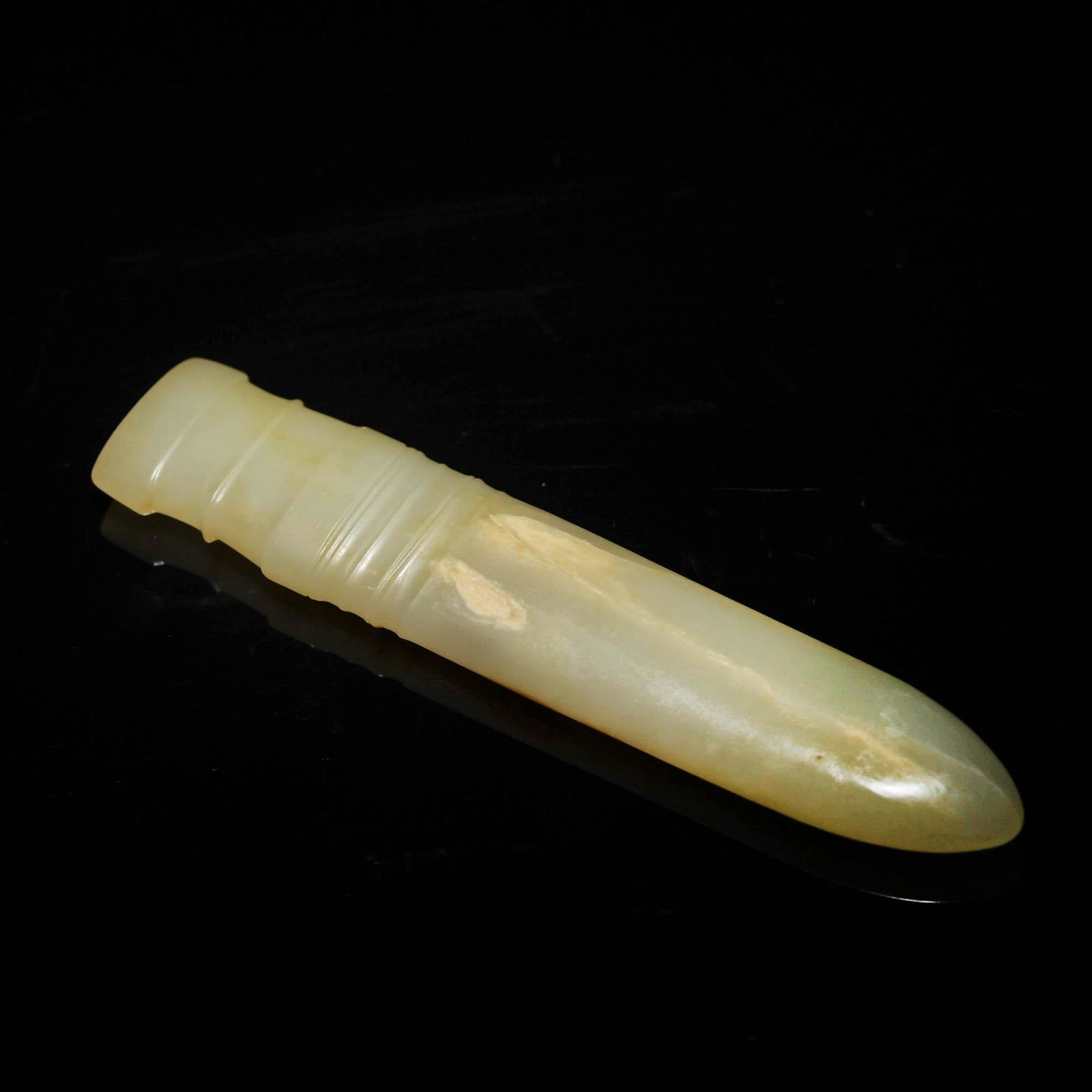 A Chinese jade knife, Ming dynasty (1 of 4)