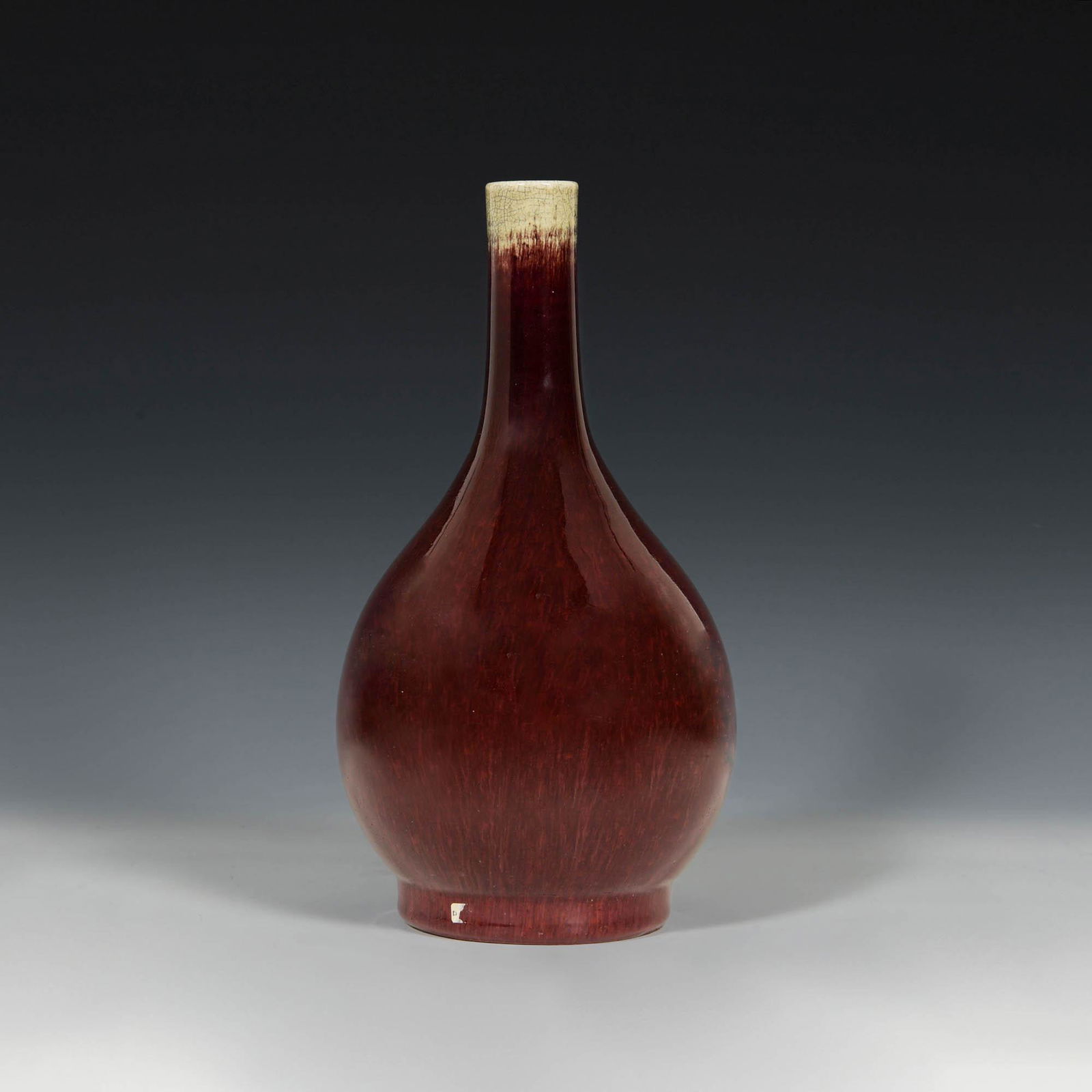 A Chinese flambe dan vase, 18th century (1 of 4)