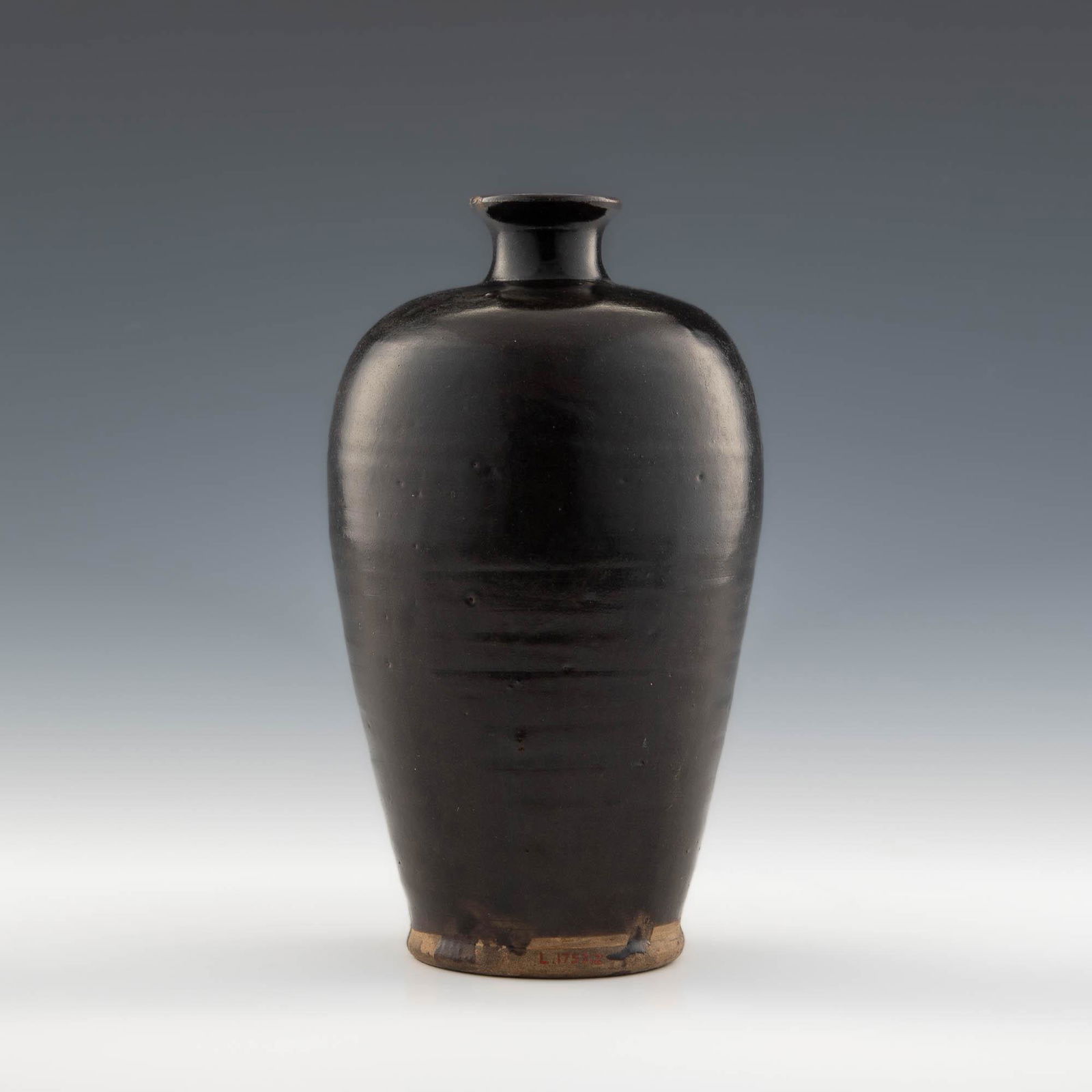 A Chinese black-glazed meiping, Song dynasty (1 of 6)