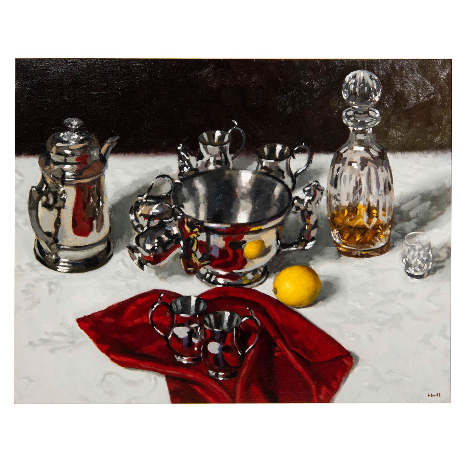 Gregory Stewart Hull (American, b.1950), Silver Reflections (1 of 5)