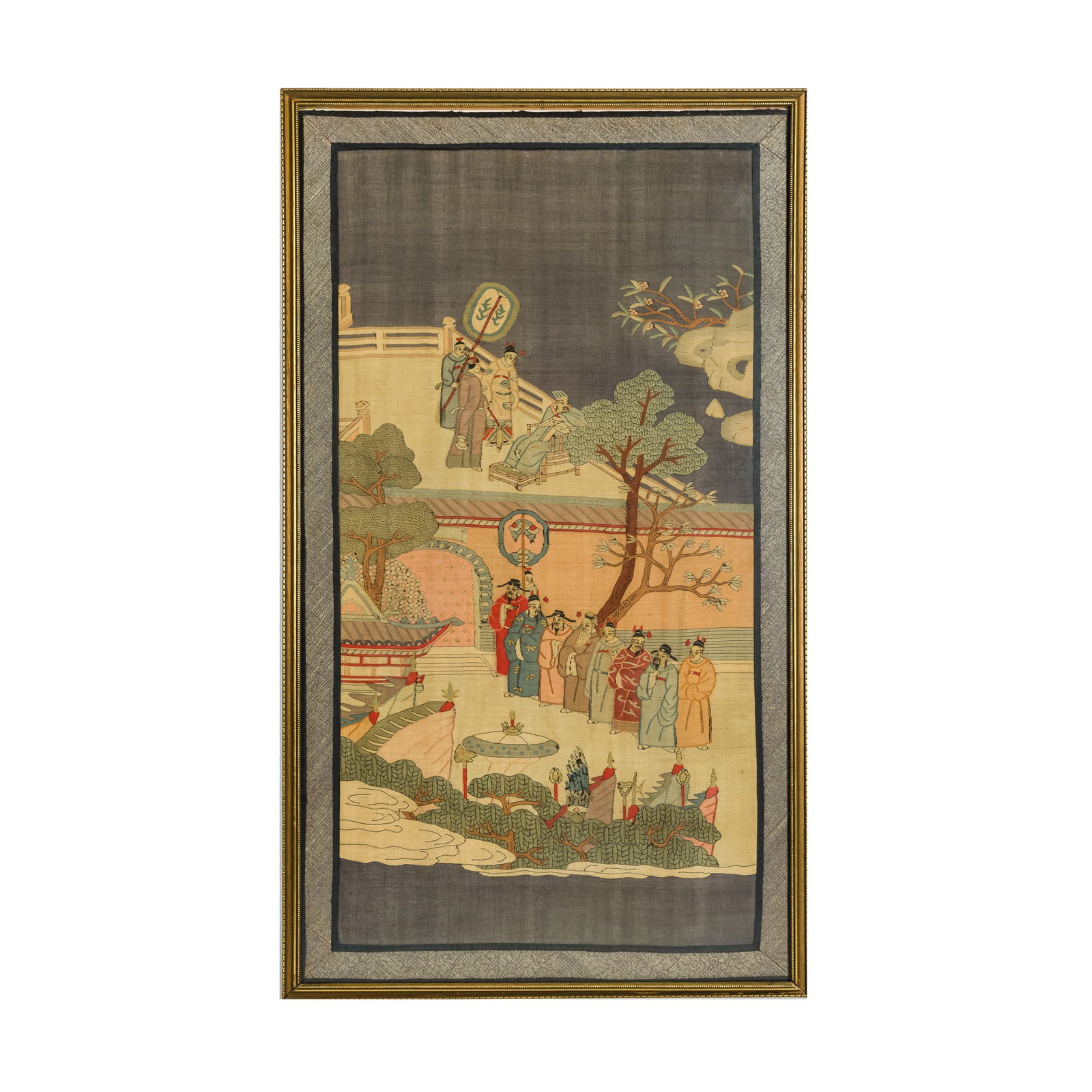 A Chinese kesi embroidery, 19th century (1 of 6)