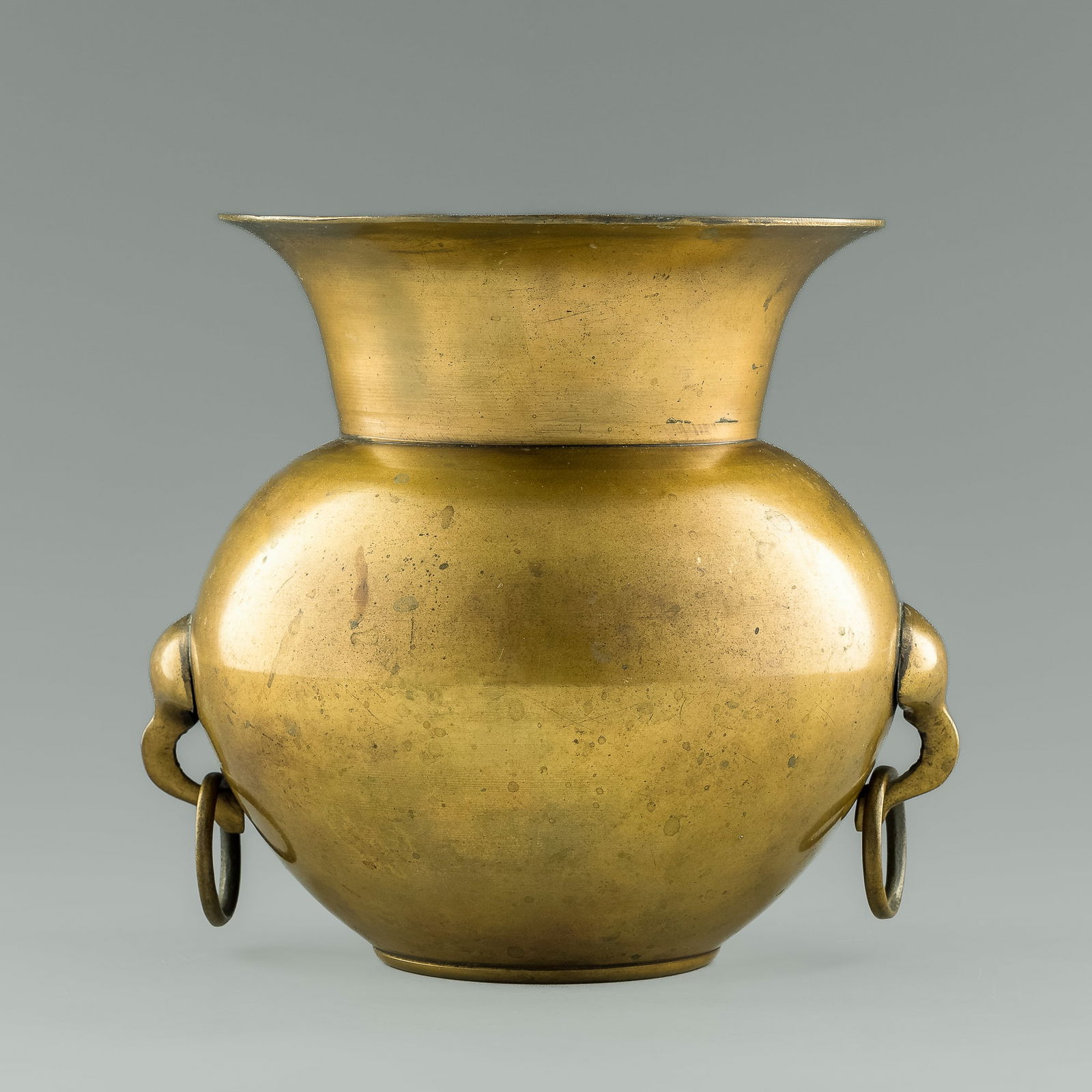 A Chinese bronze vase, 19th century (1 of 9)