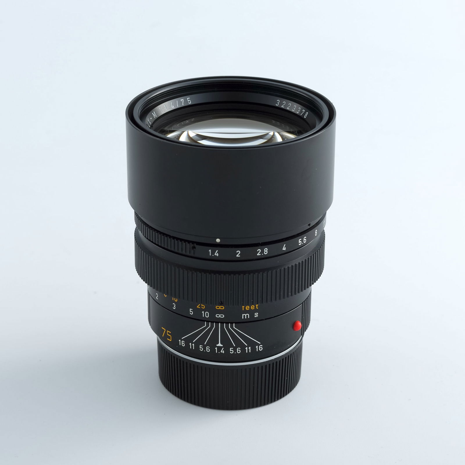 A Leica Summilux-M 1:4/75 lens, around 1982 (1 of 9)